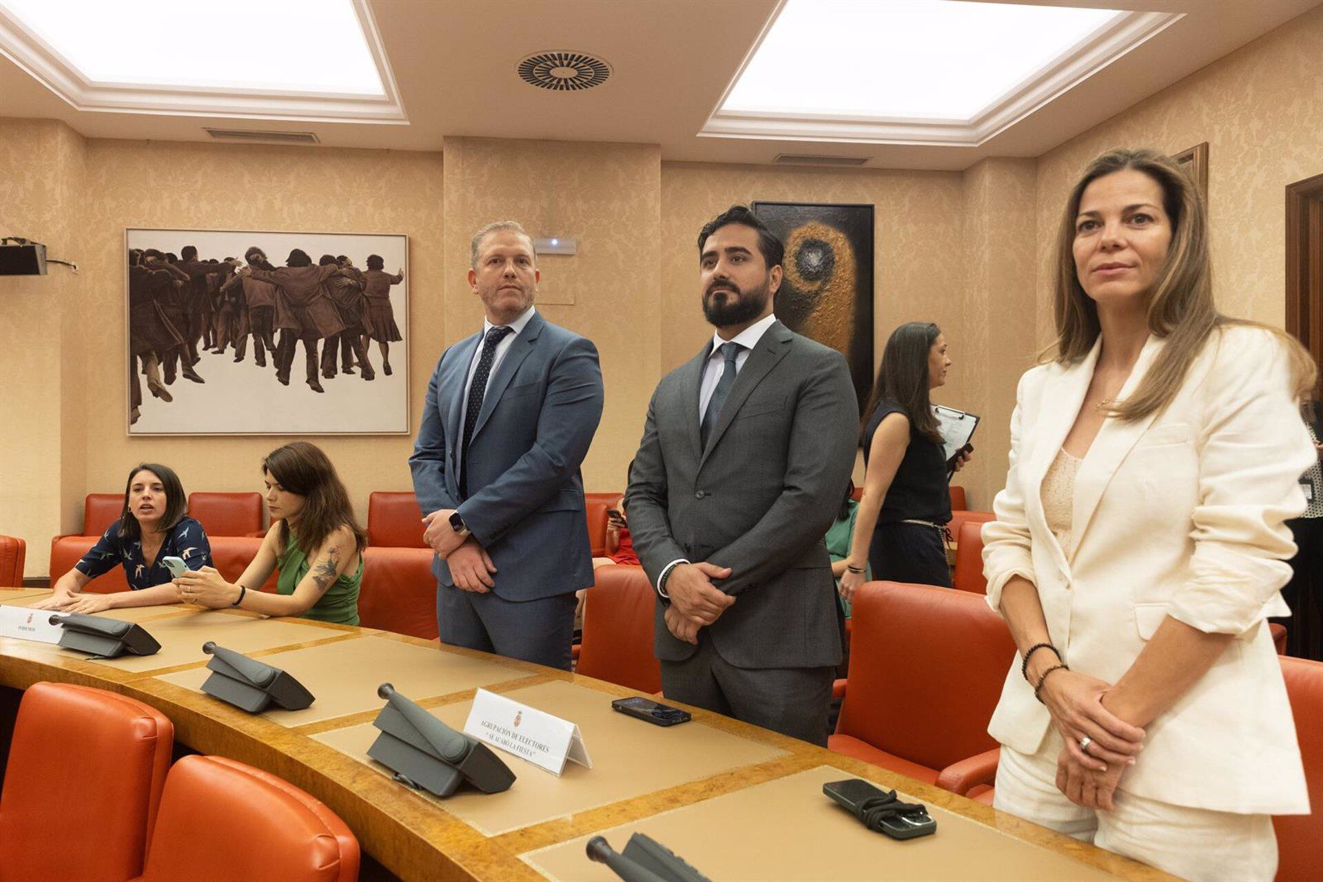 El eurodiputado Alvise Pérez Fernández, en el Congreso de los Diputados, a 1 de julio de 2024, en Madrid. (Eduardo Parra/Europa Press) 