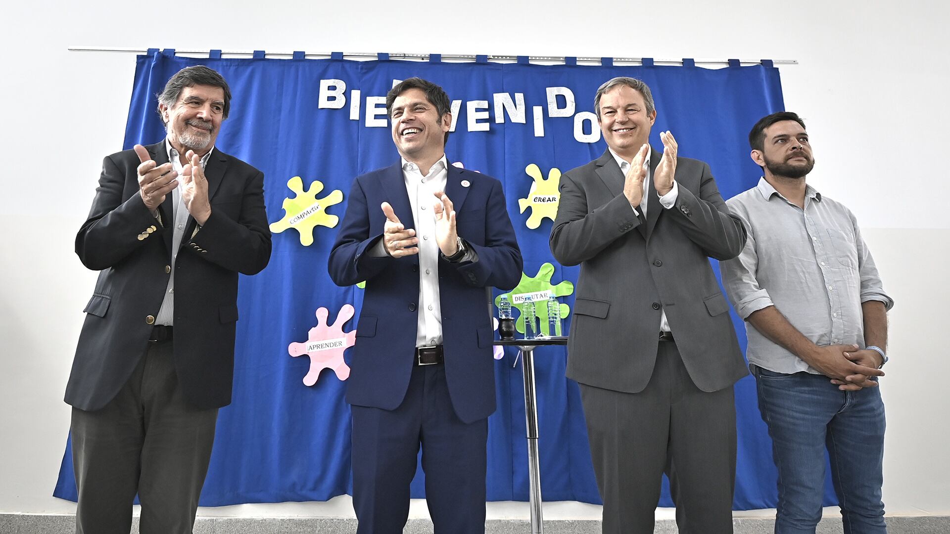 Axel Kicillof y Mariano Cascallares