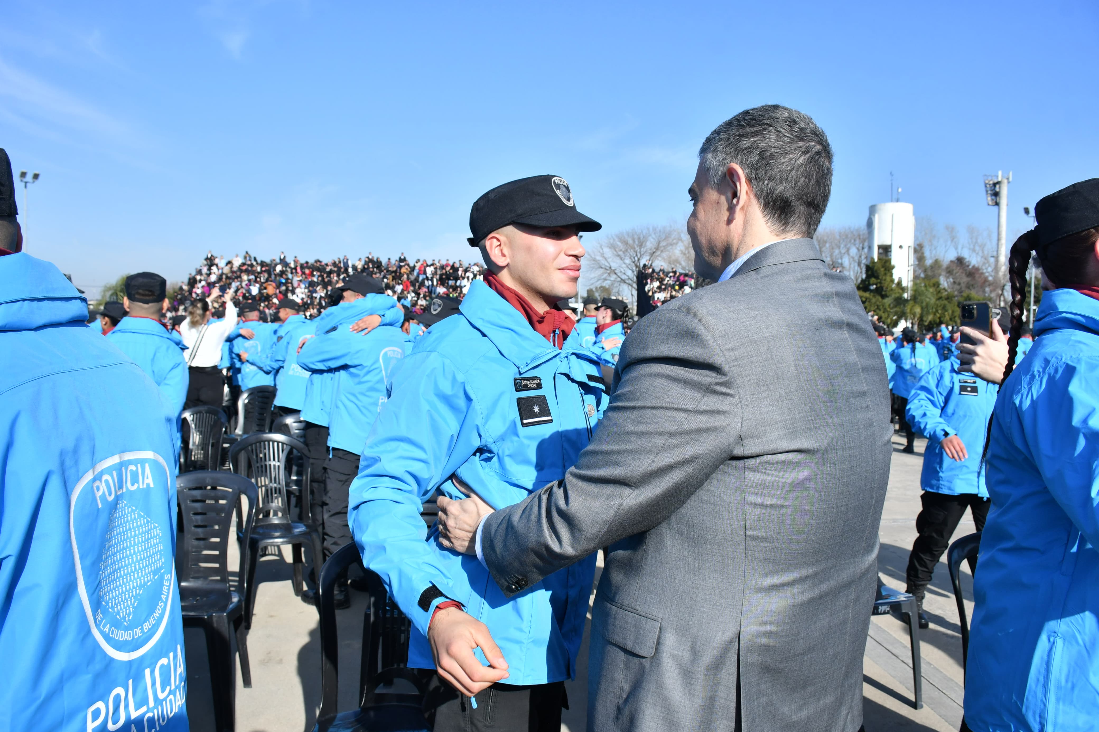 Policía de la Ciudad egresados Jorge Macri