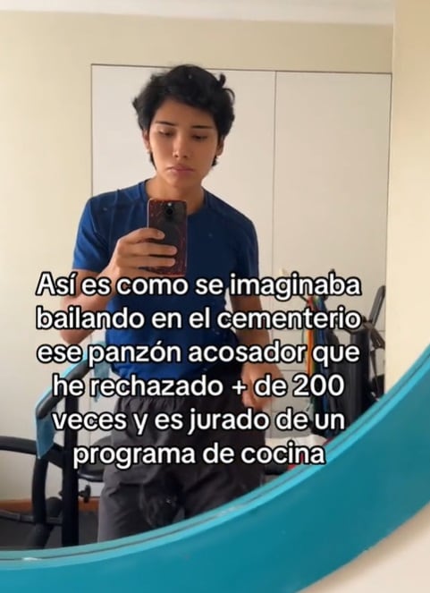 Tiktoker Angelo Alejos dejó entrever que Javier Masías era el sujeto que lo acosaba desde hace meses.