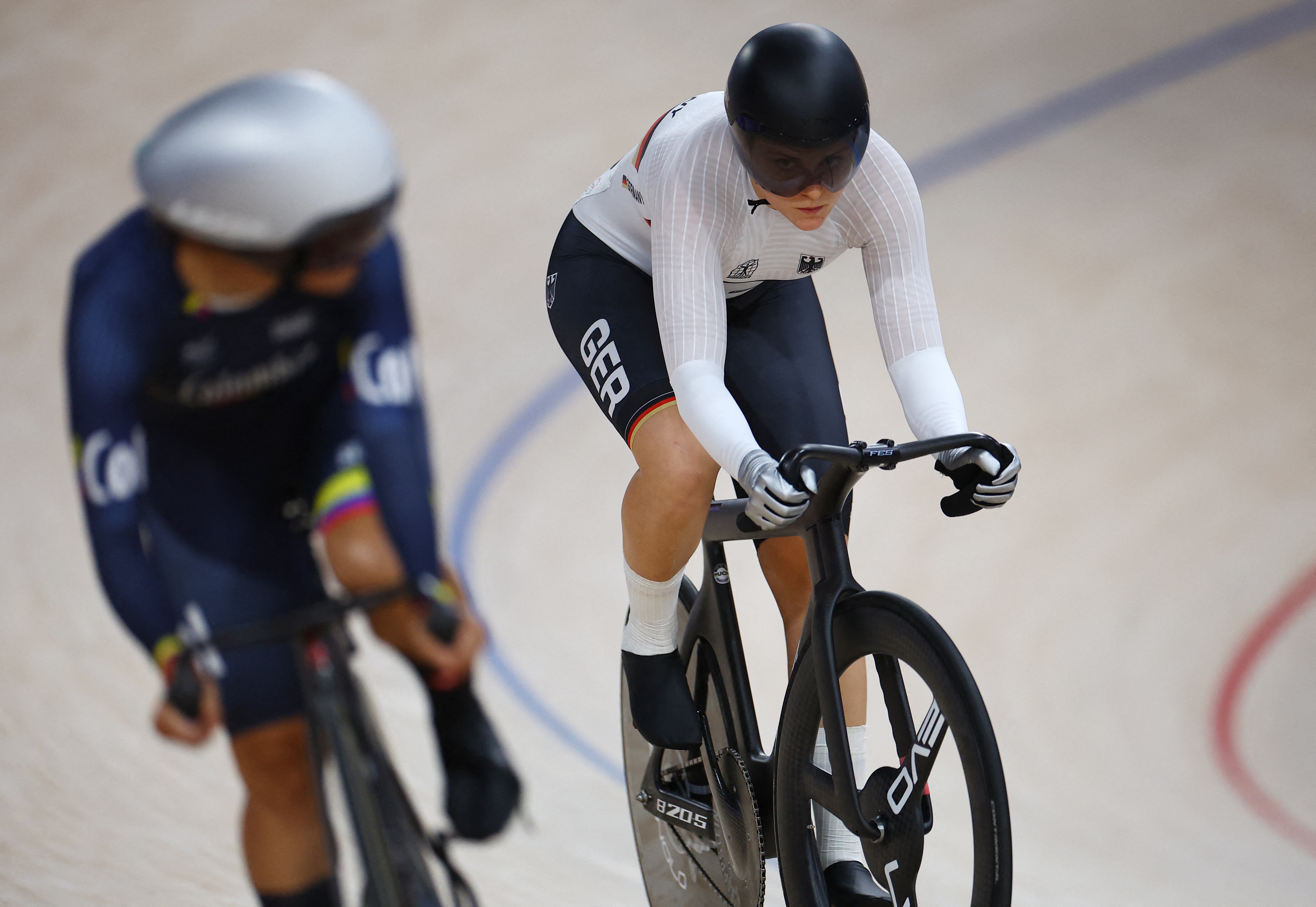 Martha bayona dentro de las ocho mejore velocistas del mundo en París 2024 - crédito Agustin Marcarian/Reuters