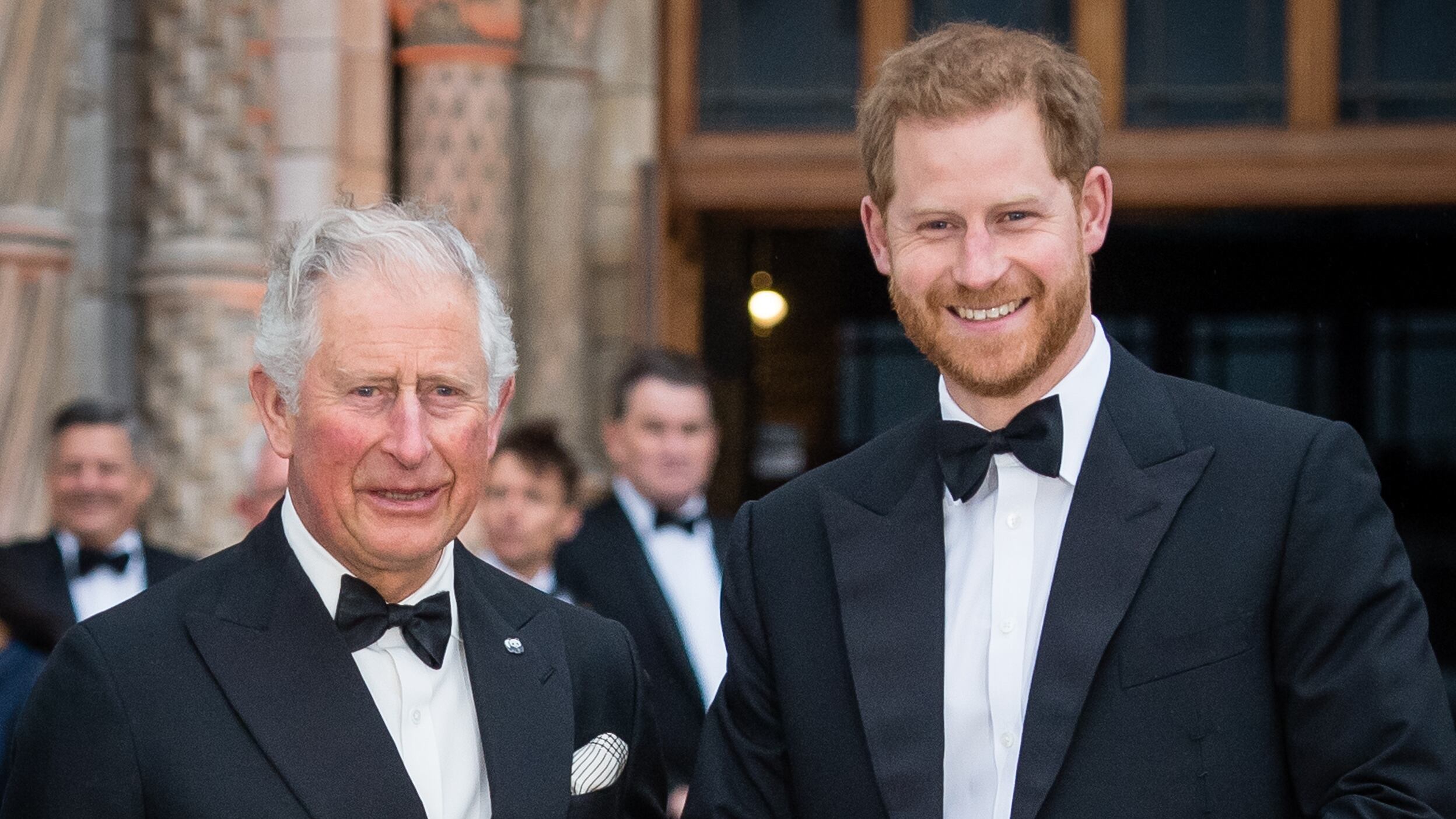 El rey Carlos III y el príncipe Harry en una imagen de archivo. (Getty Images)