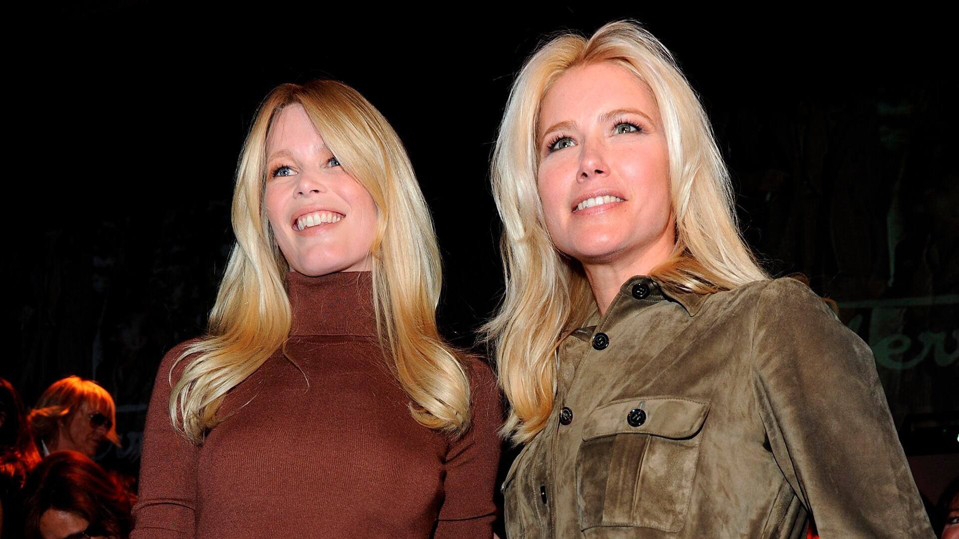 Claudia Schiffer con Valeria Mazza