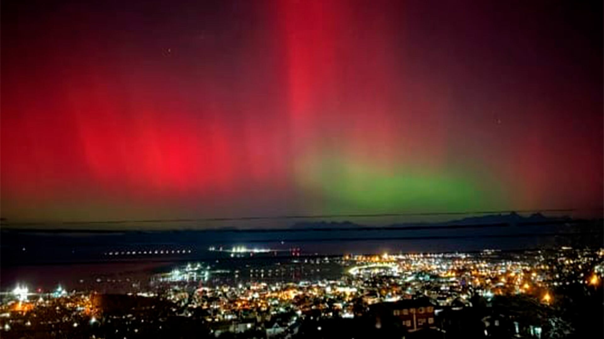 Aurora en Ushuaia