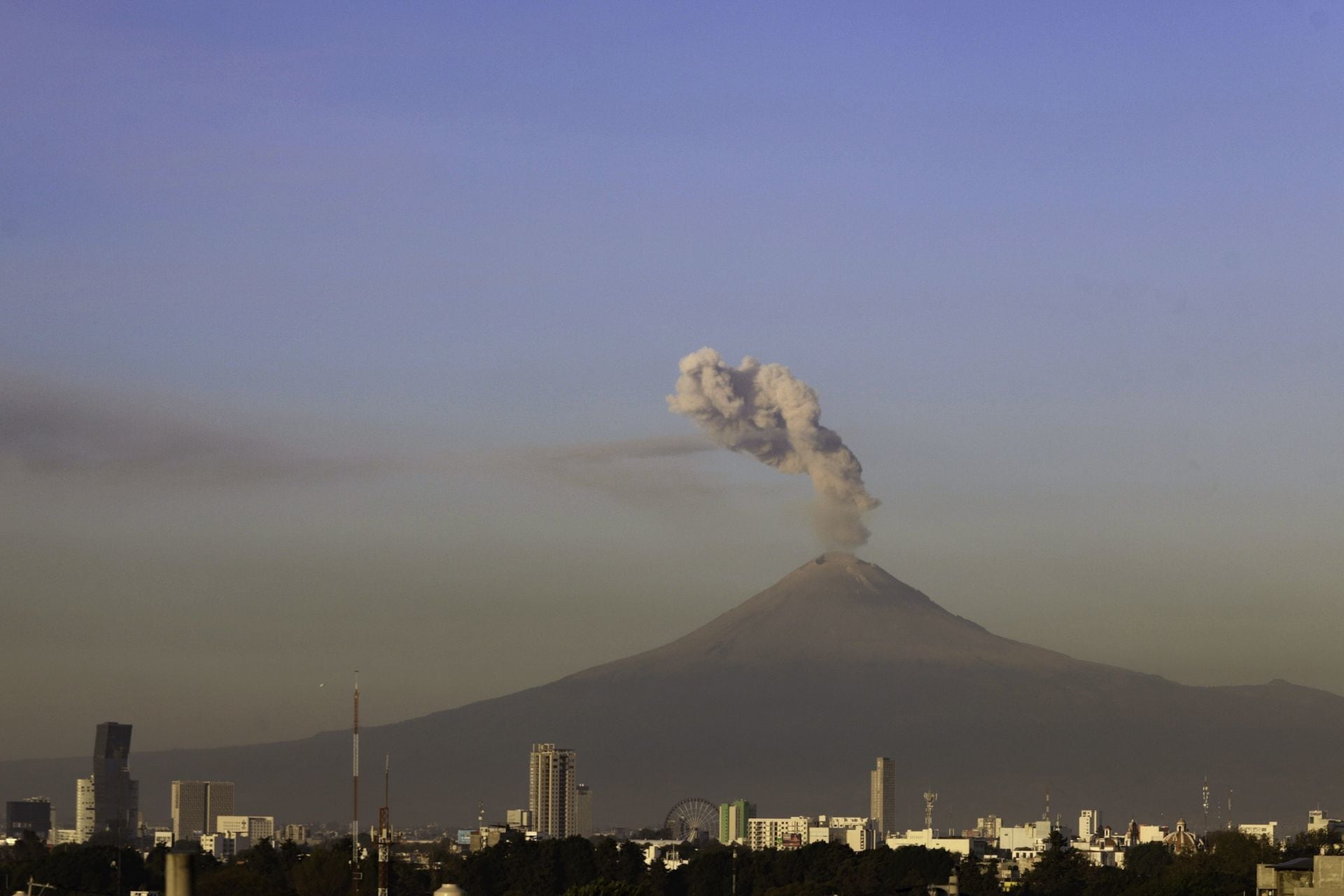 El Popo registró 32 emisiones en las últimas 24 horas