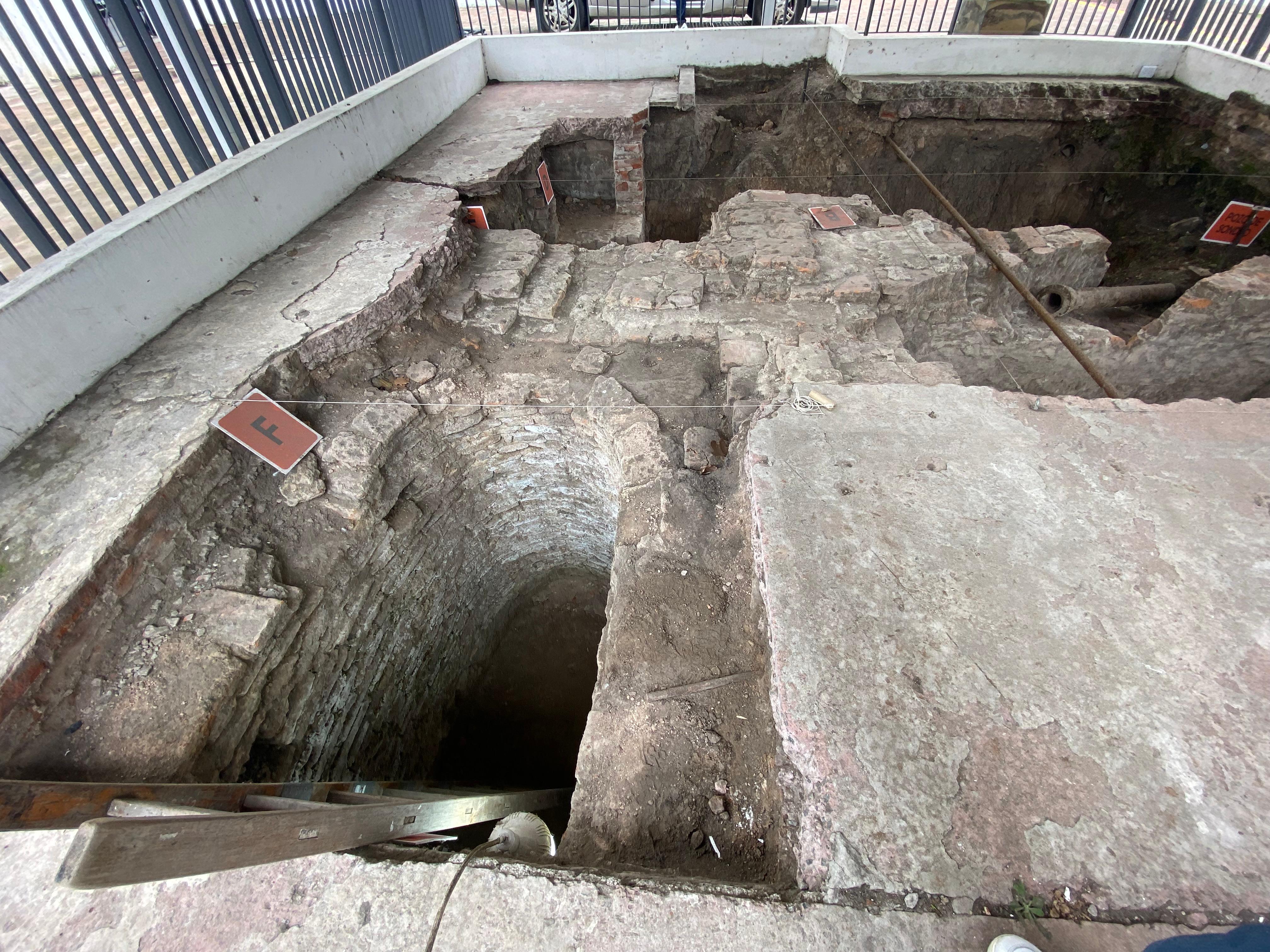 Excavación en el Cabildo de Buenos Aires