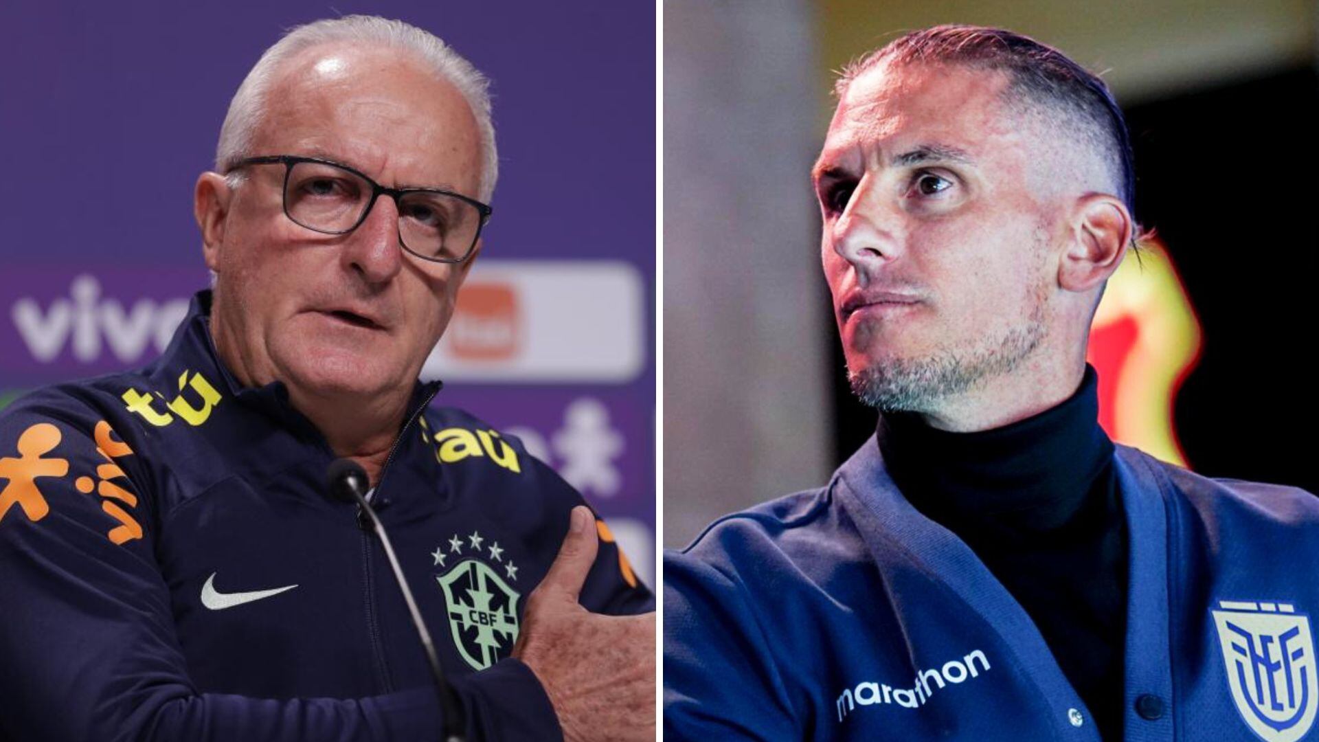 Dorival Júnior y Sebastián Beccacece debutarán al mando de Brasil y Ecuador en Eliminatorias 2026, correspondientemente.