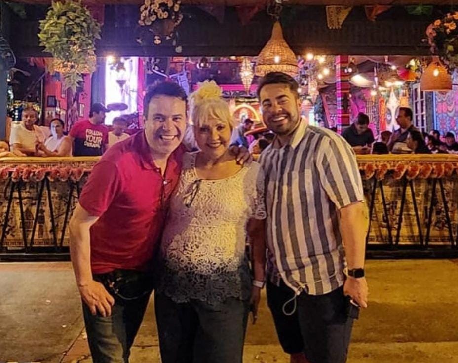 Nelson Polanía, Fabiola Posada y su hijo
Instagram: @gorditafabiola