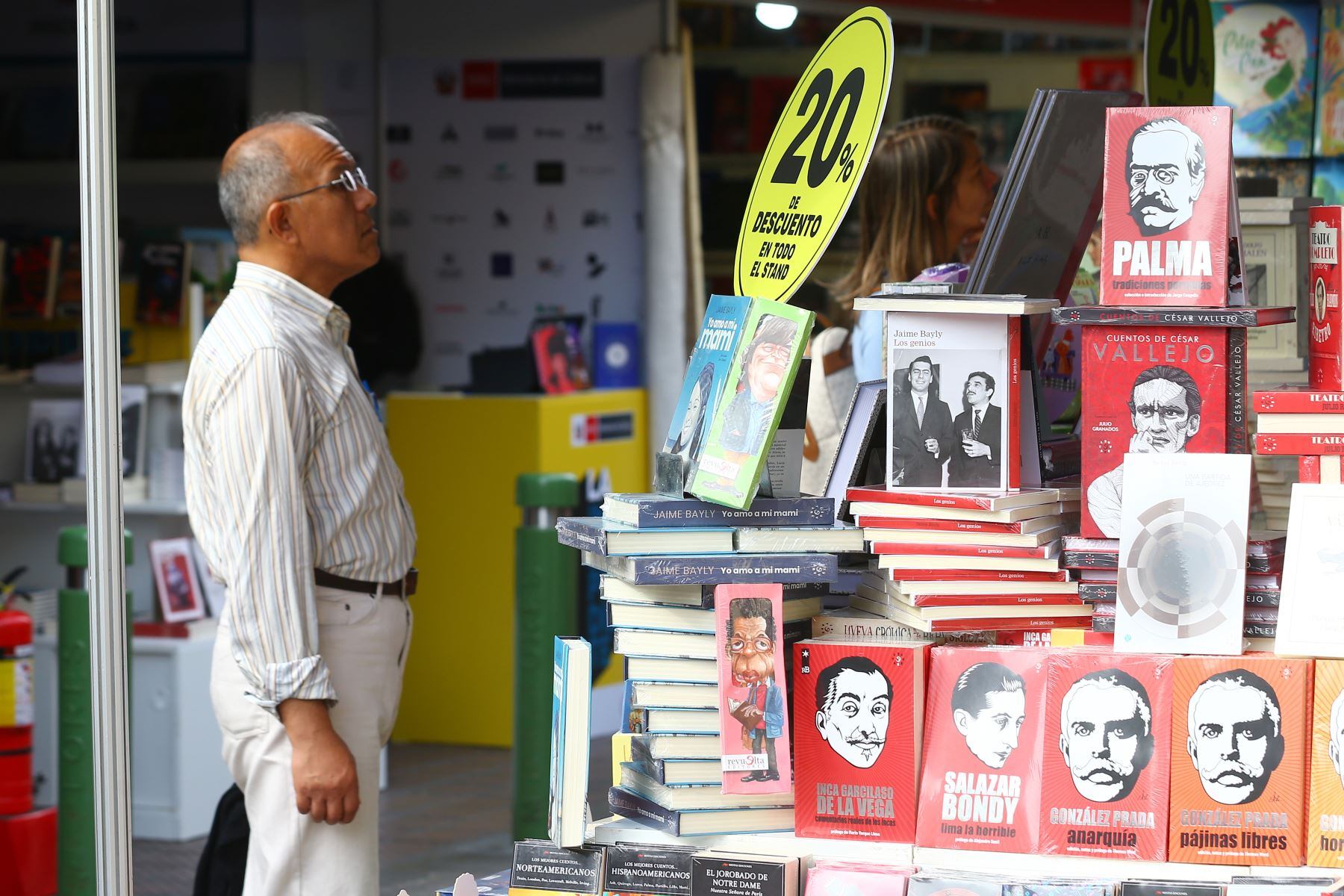 La FIL se presentará hasta el próximo 6 de agosto. (Foto: Andina)