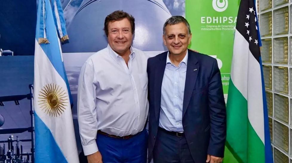 El gobernador Alberto Weretilneck se reunió en Cipolletti con el presidente de YPF, Horacio Marín