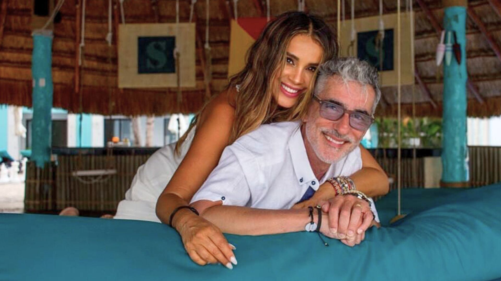 Catherine Siachoque y Miguel Varoni en una foto de sus redes sociales