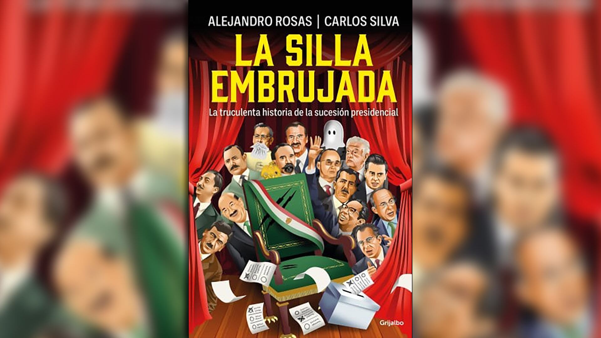 tapa Libro silla embrujada