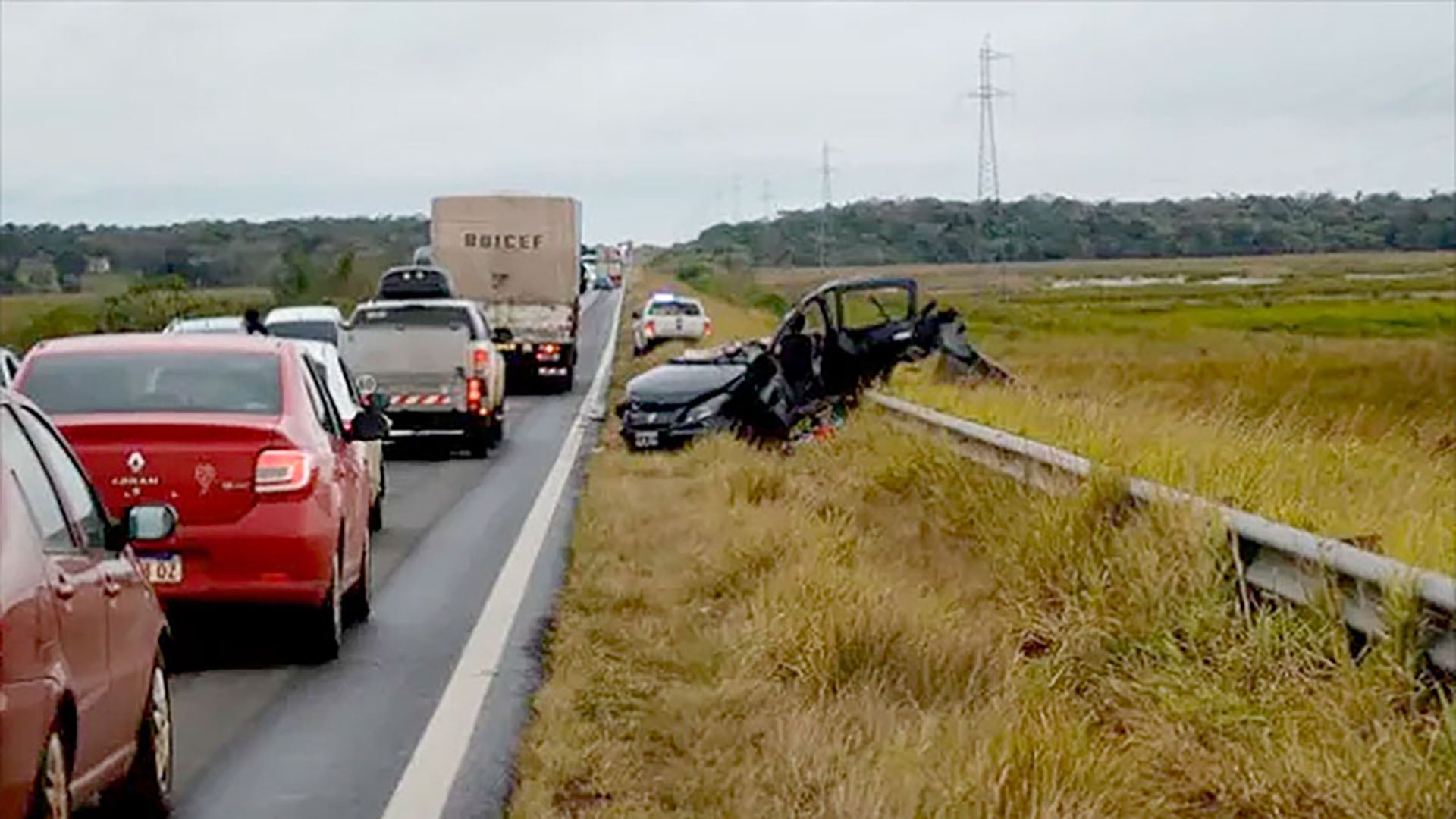 Accidente fatal en Corrientes sobre la ruta 14