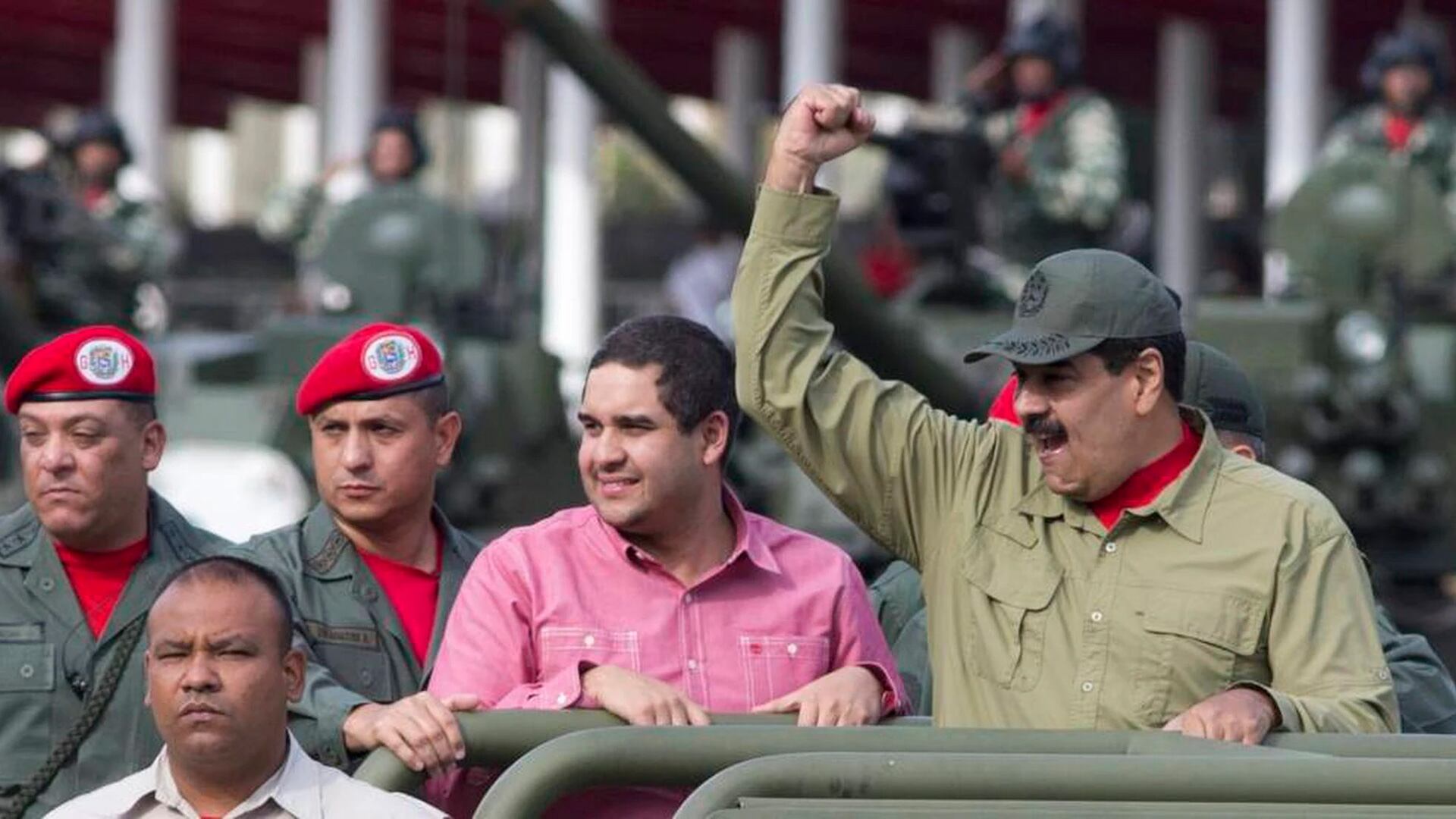 nicolas maduro con su hijo 1