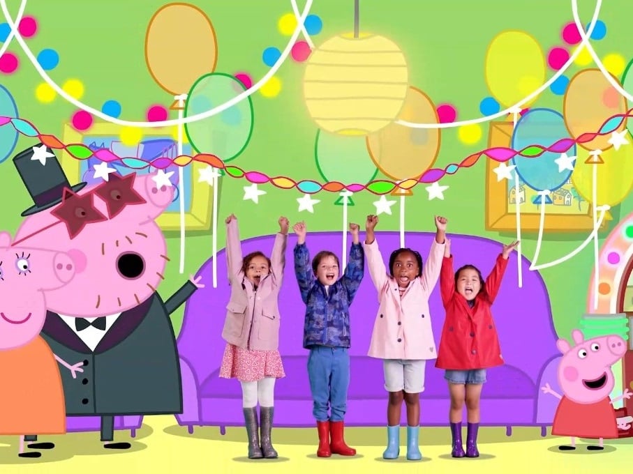 Peppa Pig debutó en televisión el 31 de mayo de 2004 