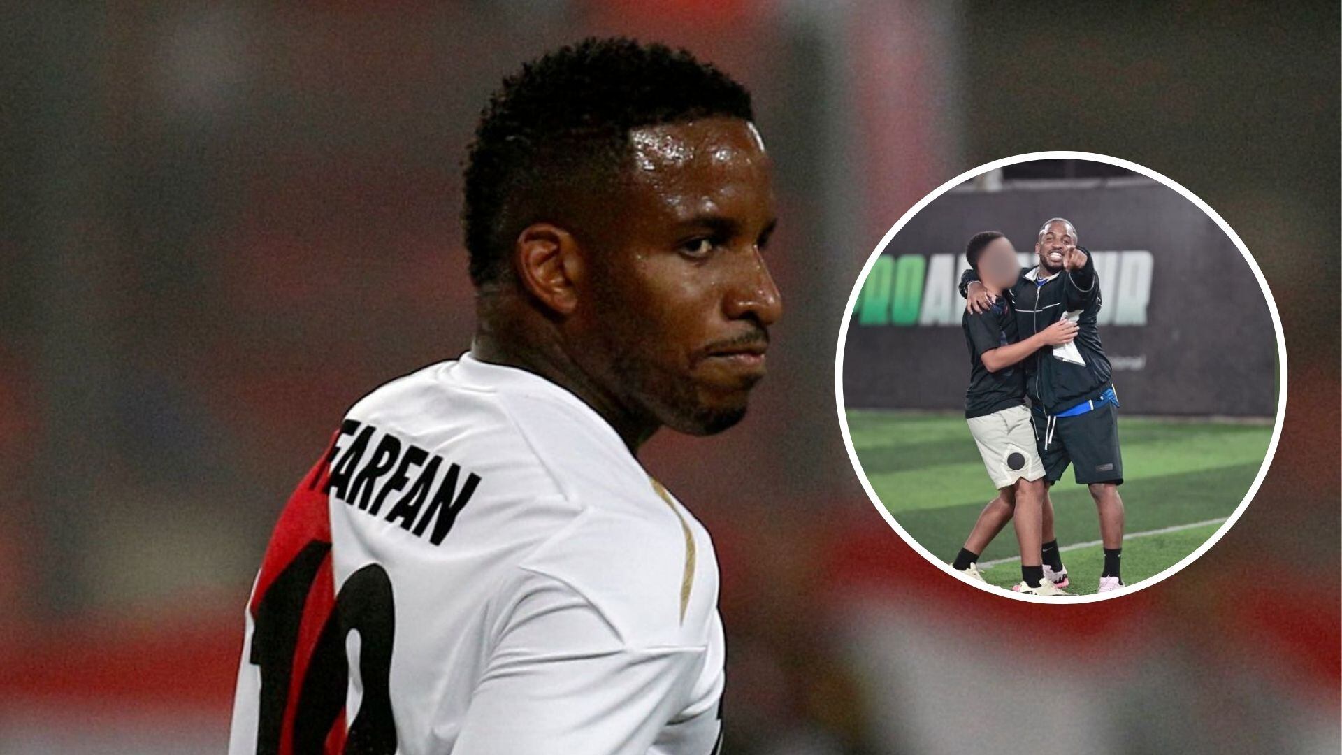 Jefferson Farfán compartió tierna foto con su hijo y se convirtió en noticia en Argentina.