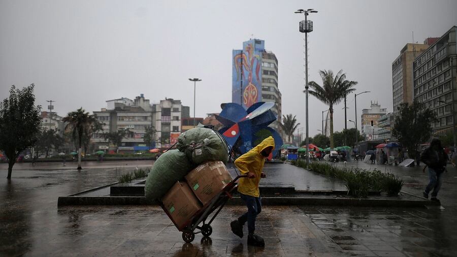 De acuerdo con la percepción ciudadana, en Bogotá se siente más frío que antes. Foto: Colprensa