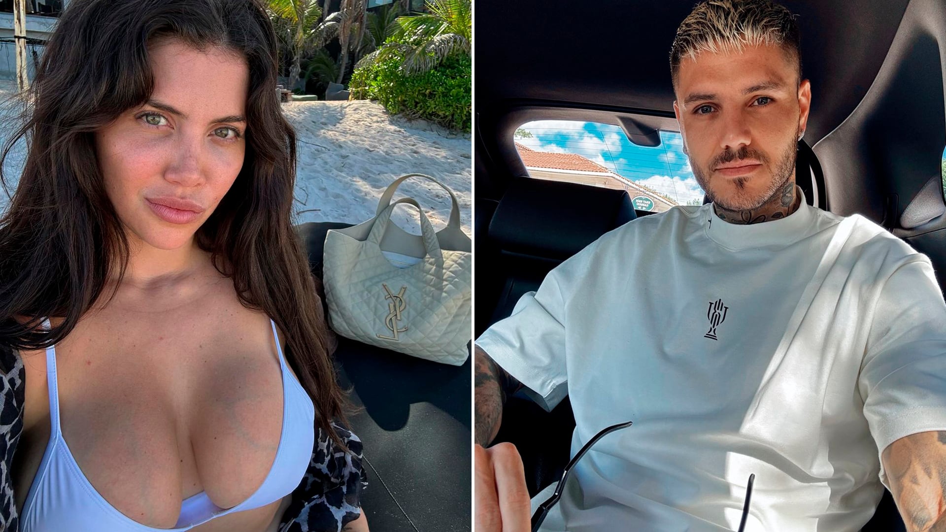 Wanda Nara y Mauro Icardi