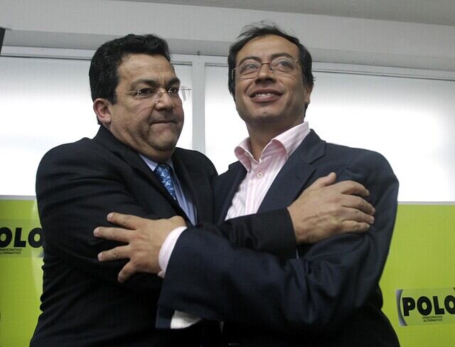 Jaime Dussan y Gustavo Petro | Colprensa