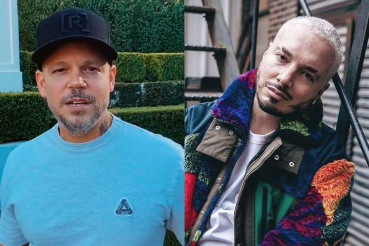 Residente celebra el éxito de su 'Tiraera' a J Balvin. (Foto: Instagram)