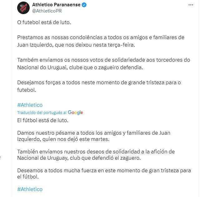 athletico paranaense juan izquierdo