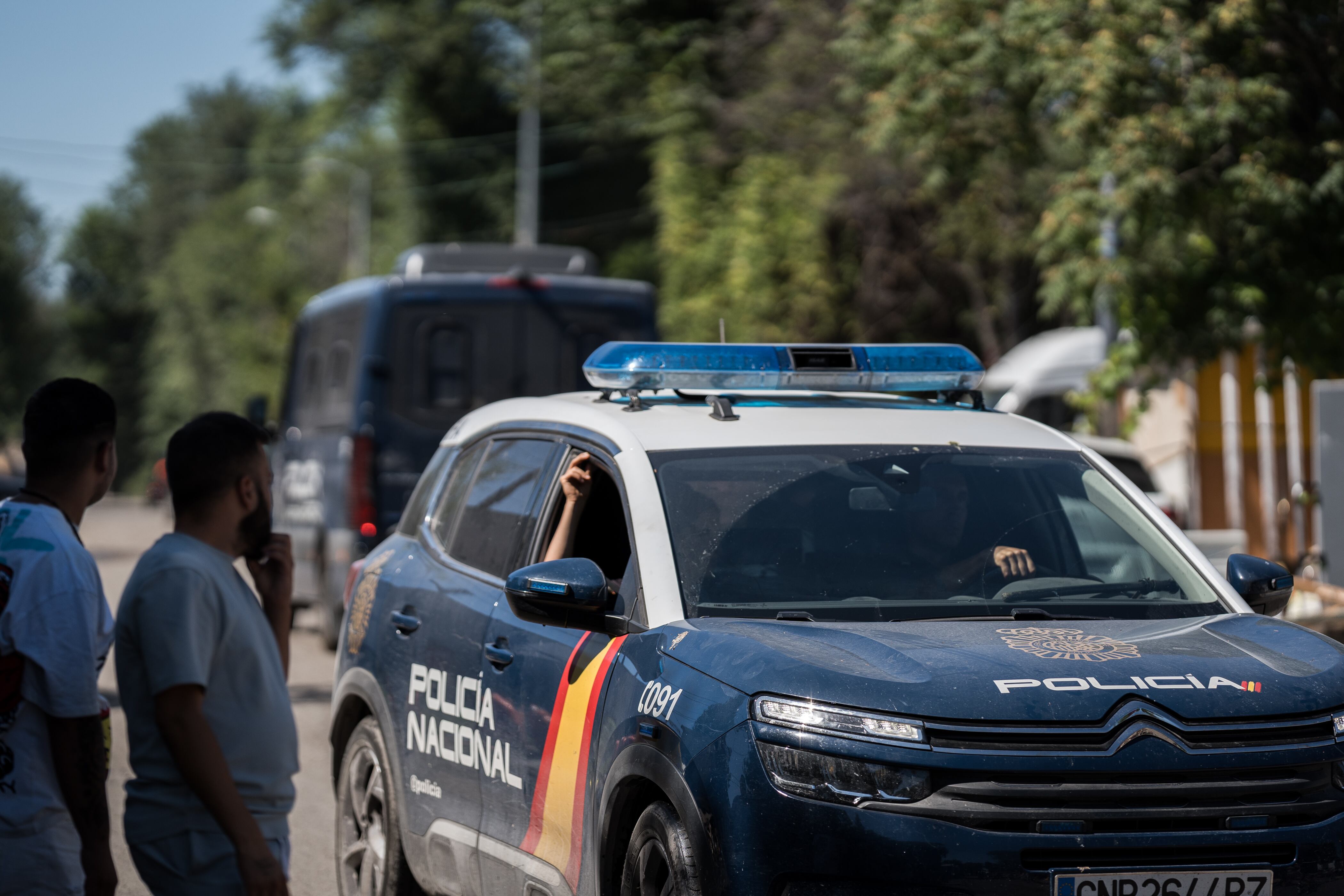 Imagen de un coche de la Policía Nacional. (Diego Radamés - Europa Press)
