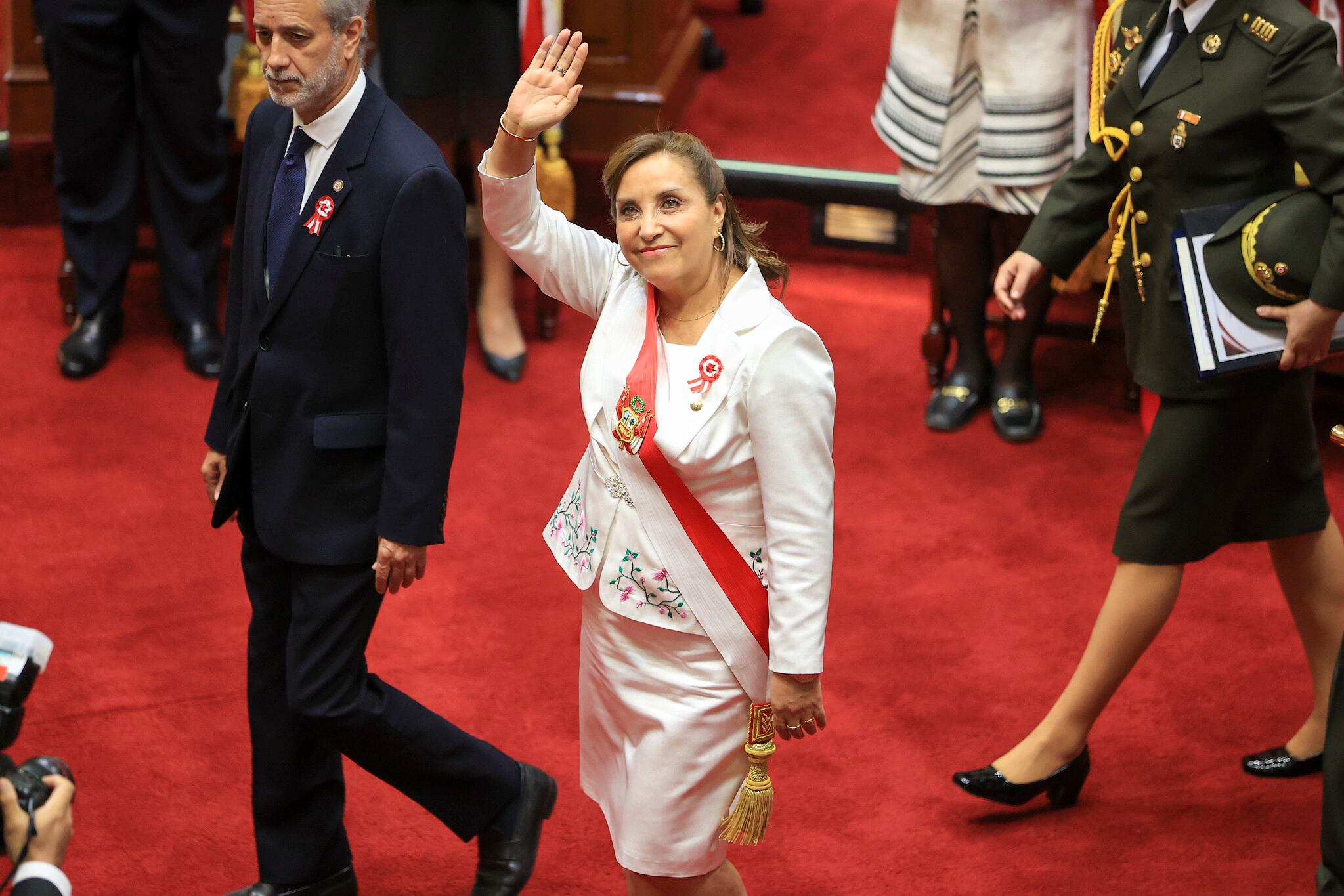 Mensaje a la Nación 2023 Dina Boluarte Congreso de la República