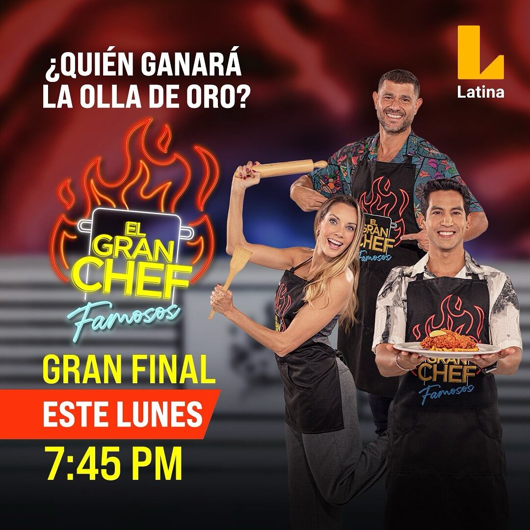 Disfruta la final de 'El Gran Chef Famosos' desde las 7:45 p.m.