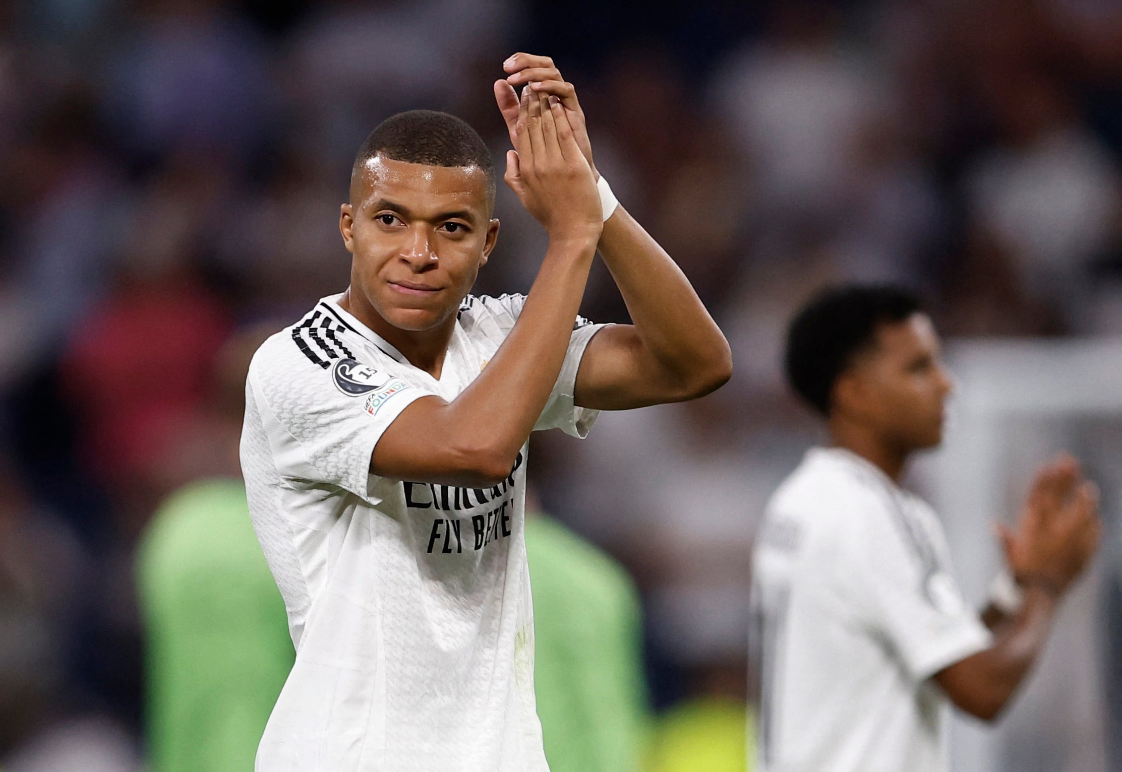 El jugador del Real Madrid Kylian Mbappé (REUTERS/Juan Medina)