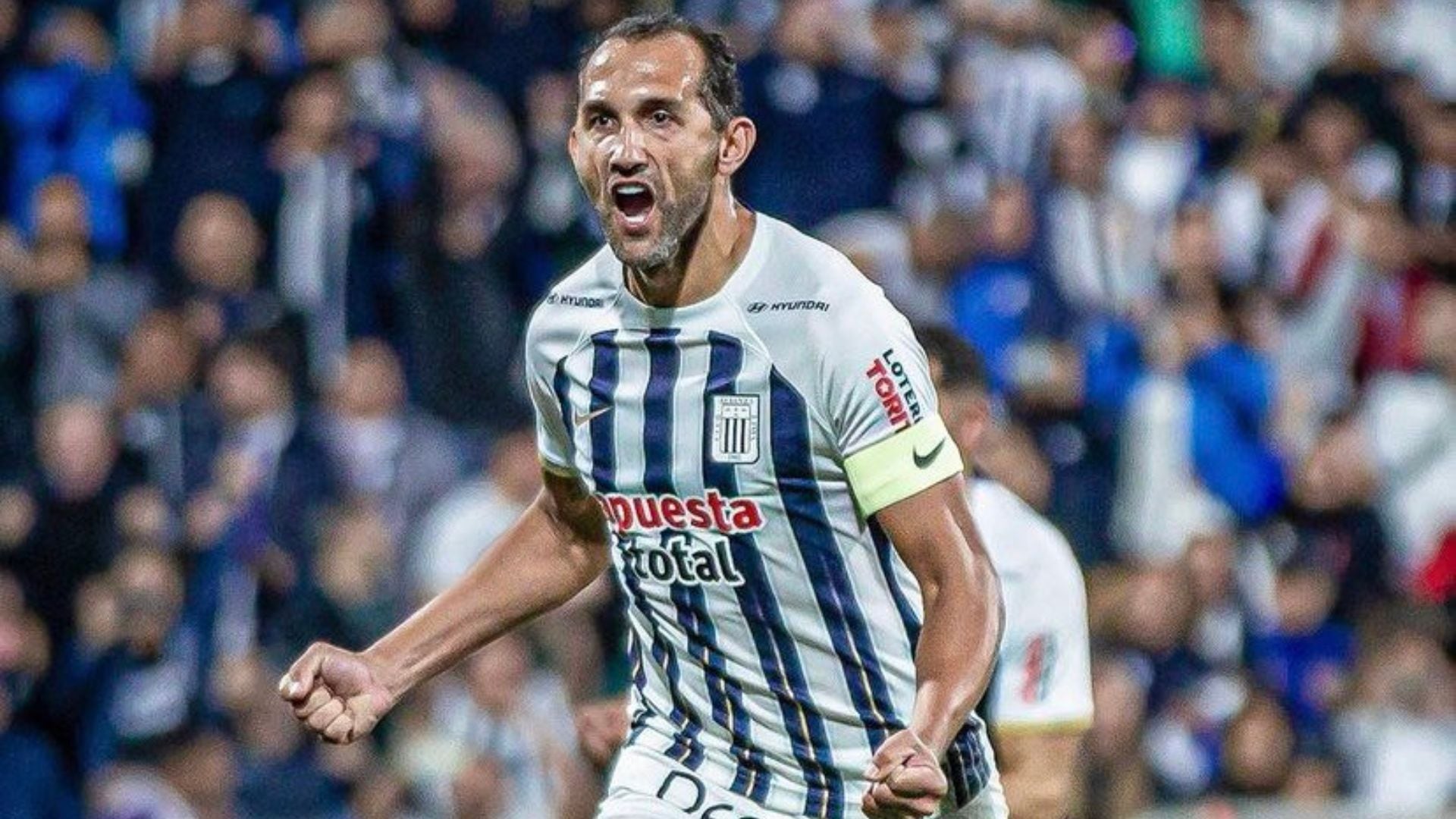 Hernán Barcos se mete al top-ten de goleadores históricos de Alianza Lima. - Crédito: Willy Escurra