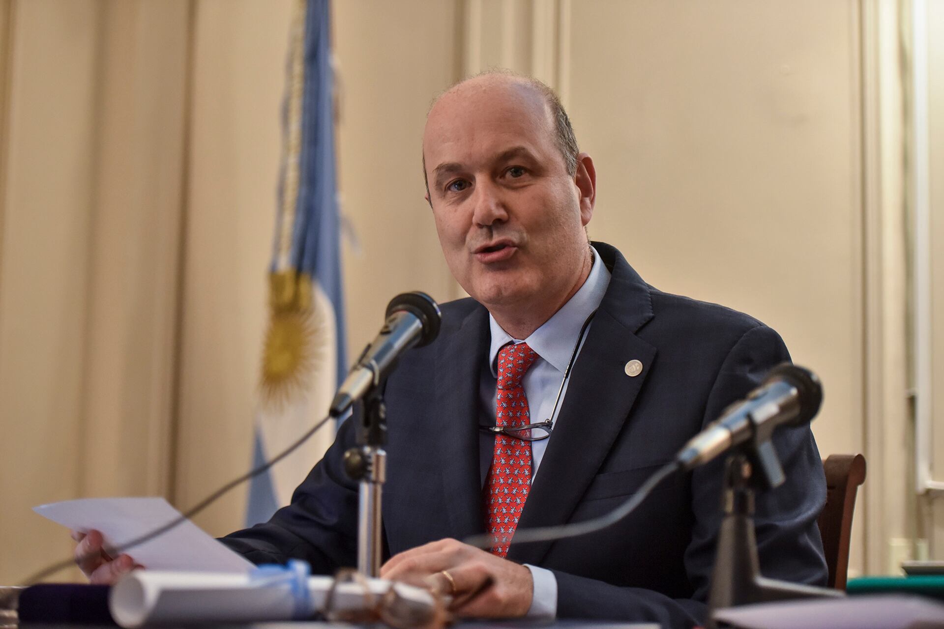 Federico Sturzenegger integró el gobieno de Mauricio Macri y ahora asume un nuevo rol dentro de la administración de Javier Milei (Foto: Guille Llamos)