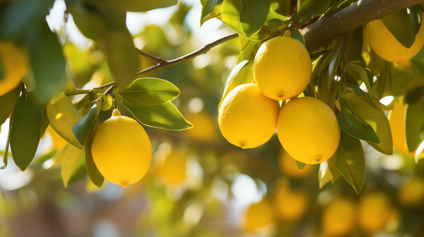 Captura visual de limones en sus ramas, símbolo culinario y fuente de bienestar natural. Desde la cocina hasta la terapia, estos cítricos ofrecen propiedades saludables y un aroma embriagador. Un toque de frescura que eleva la experiencia sensorial. (Imagen Ilustrativa Infobae)