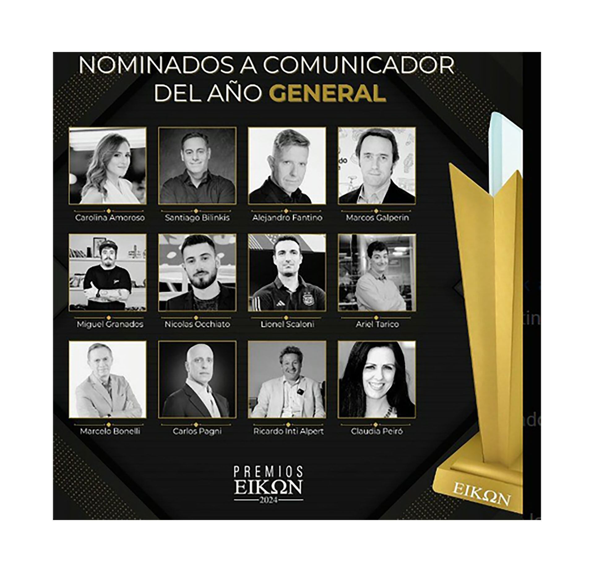 Nominados Premios Eikon