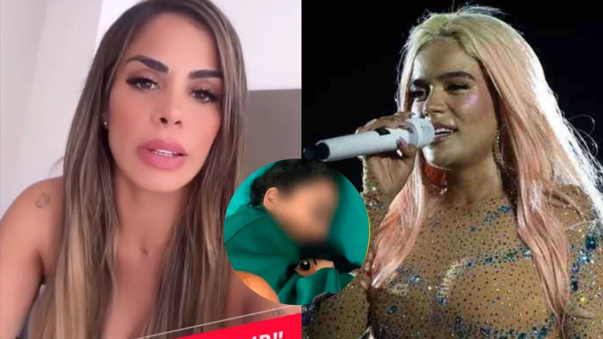 Vanessa López se defiende por ir a concierto de 'Karol G' y dejar a su hija internada.