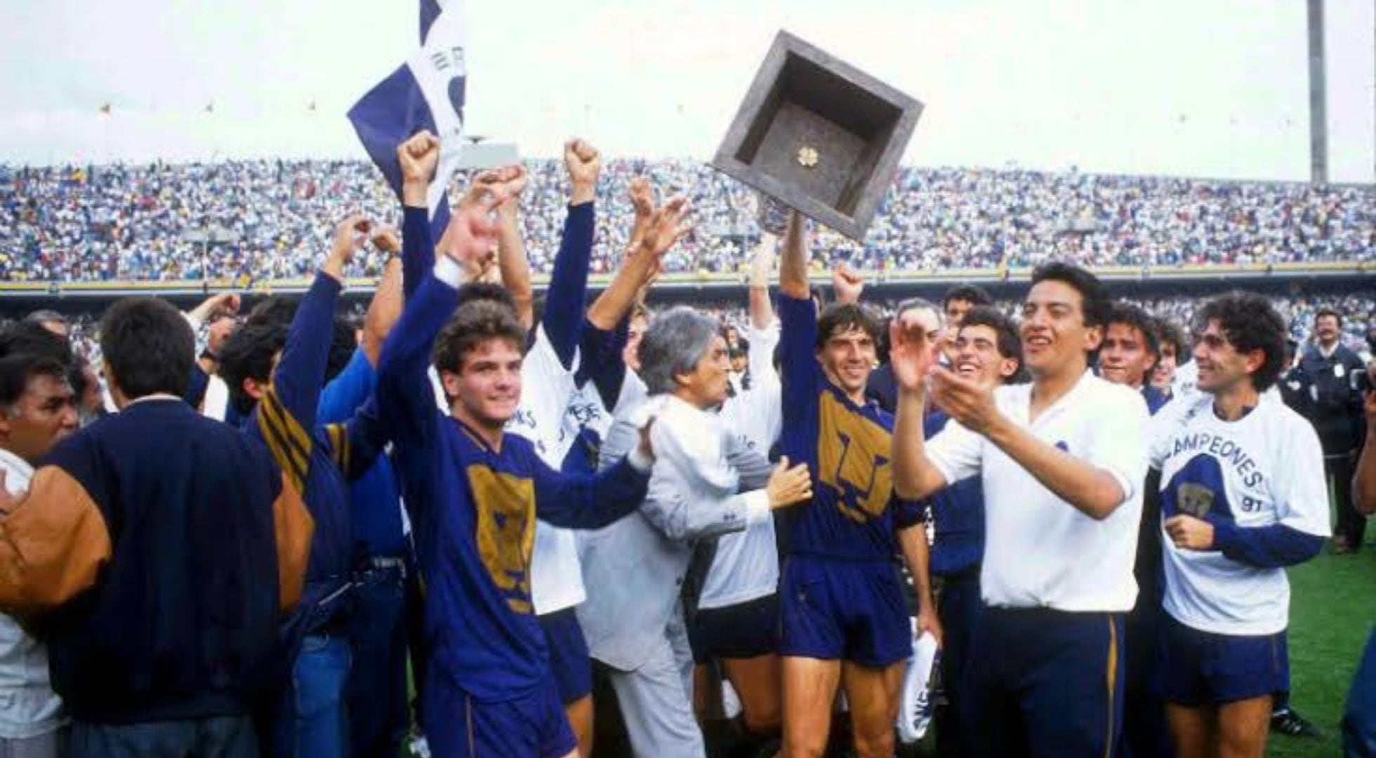 Pumas se coronó campeón en 1991 bajo la dirección técnica de Miguel Mejía Barón