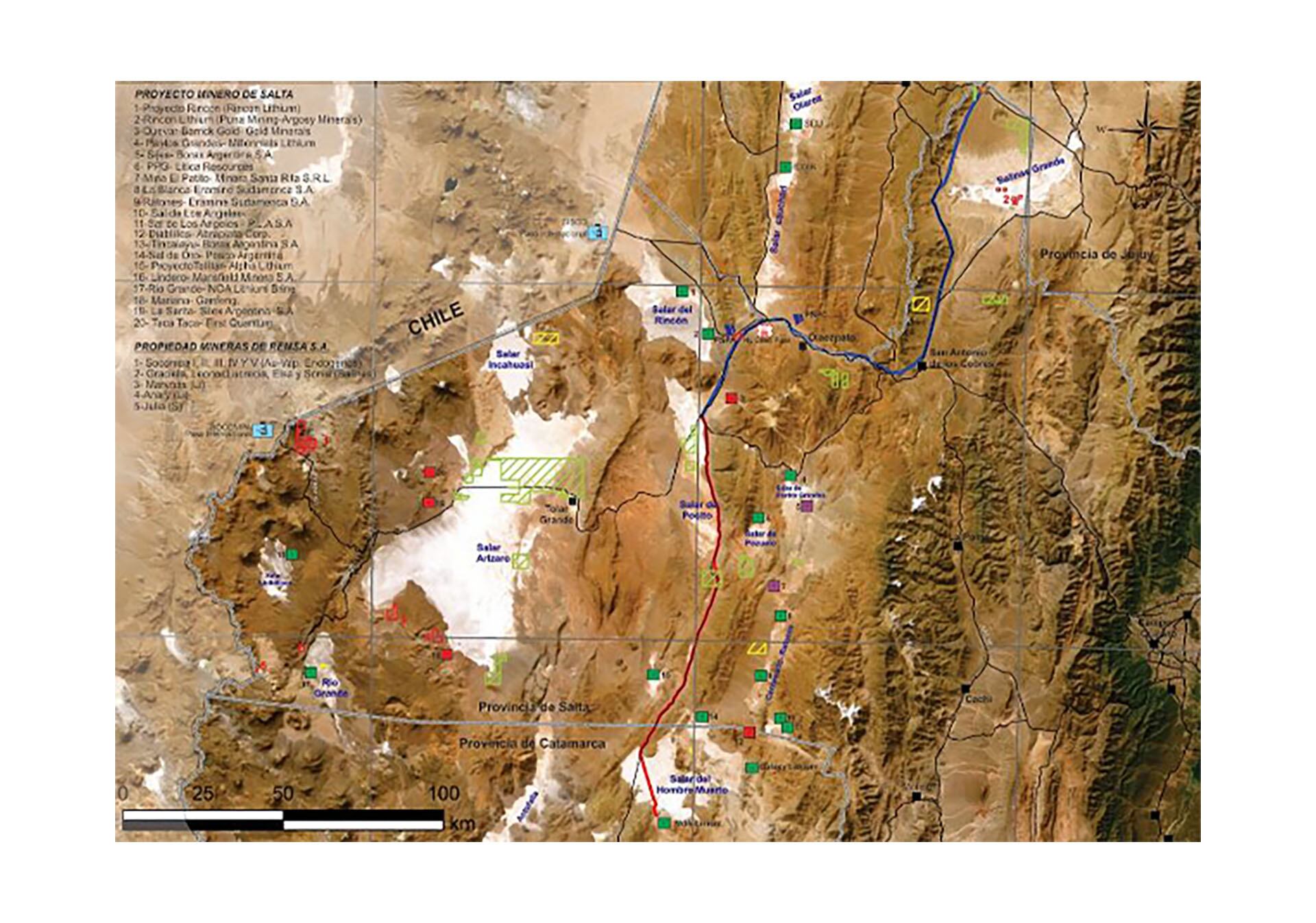 Minería Salta Litio Arizaro