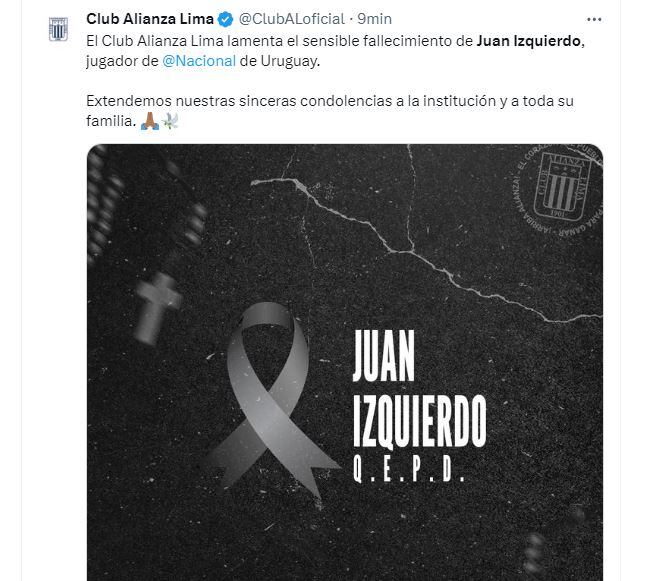 Alianza Lima Juan Izquierdo