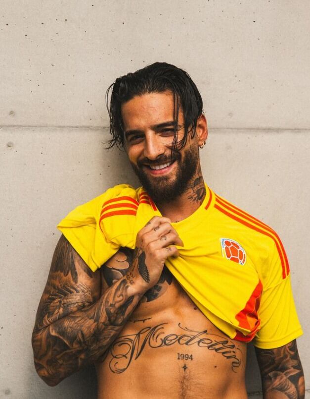 Maluma se cambió el look y se lo atribuyó a la victoria de la selección Colombia - crédito @maluma/IG