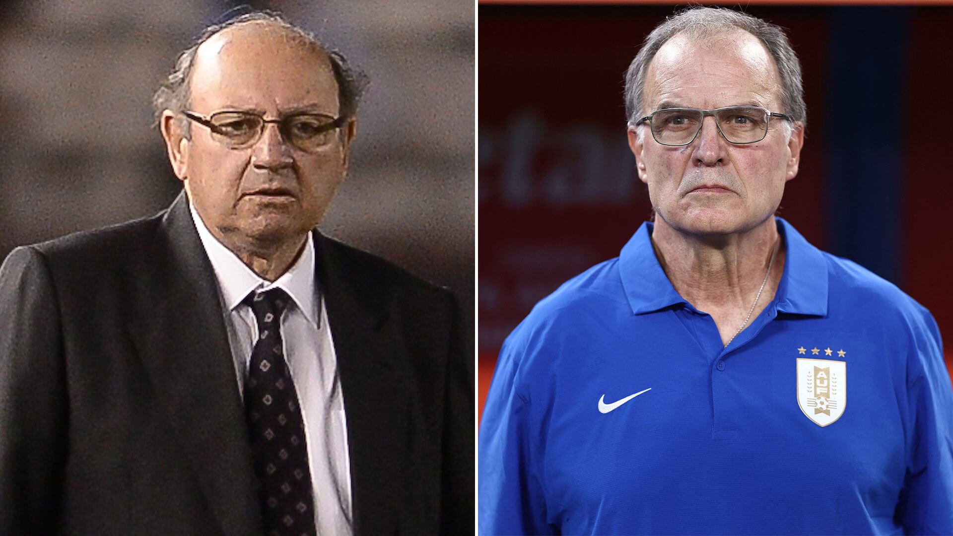 Sergio Markarian y Marcelo Bielsa