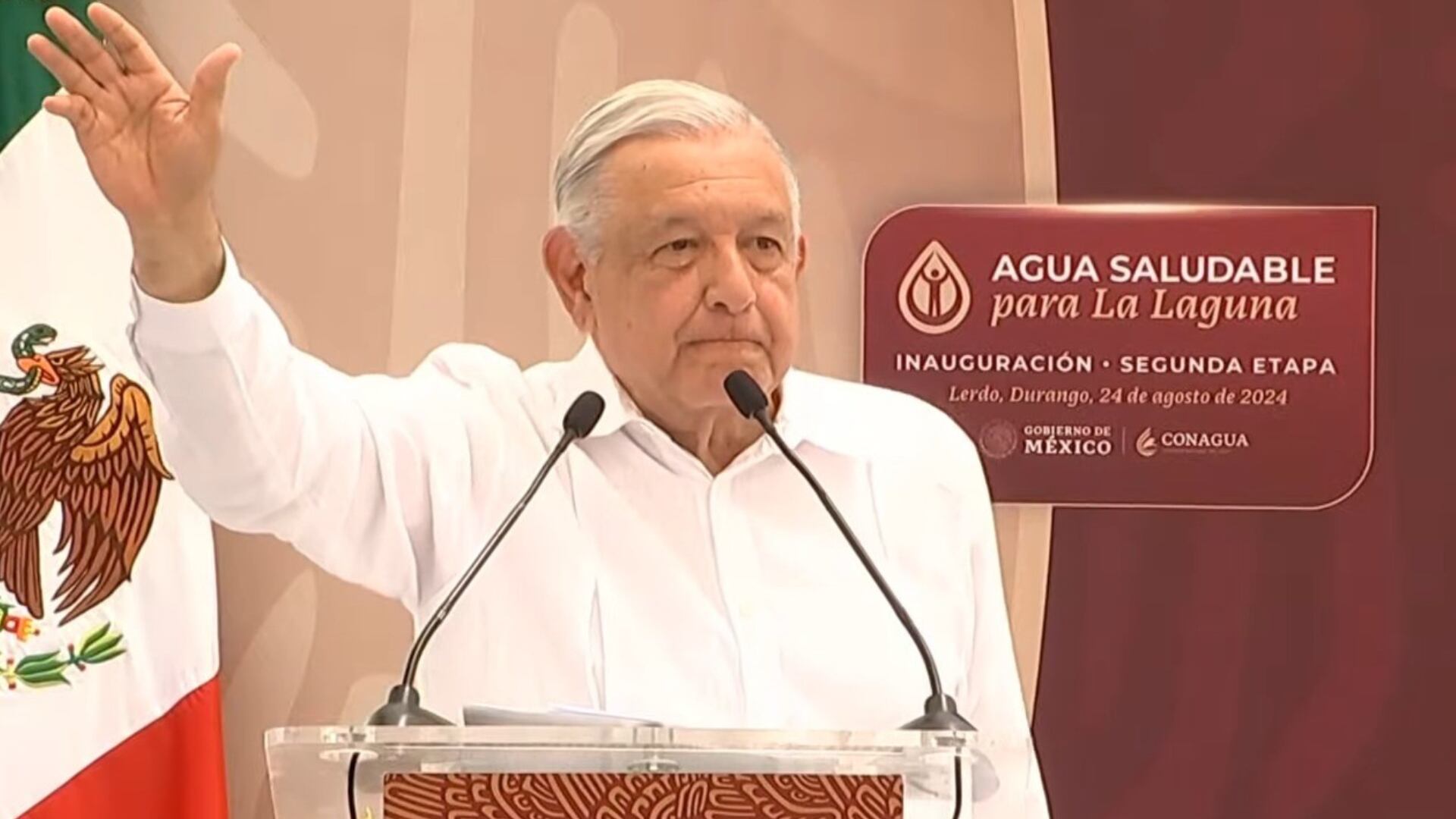 AMLO consideró que la confrontación política con sus adversarios ha sido pacífica. | Gobierno federal