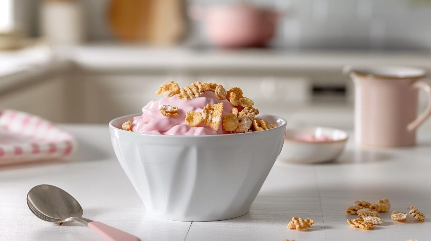 Imagen de un cuenco de yogurt colocado estratégicamente en una cocina luminosa, demostrando su papel como pilar de una dieta equilibrada. Este producto lácteo, rico en proteínas y calcio, es perfecto para cualquier momento del día, contribuyendo a una alimentación saludable y asequible. Palabras clave: cuenco de yogurt, dieta equilibrada, producto lácteo, rico en proteínas, calcio, alimentación saludable, opción nutritiva, cocina luminosa, asequible, bienestar. (Imagen ilustrativa Infobae)