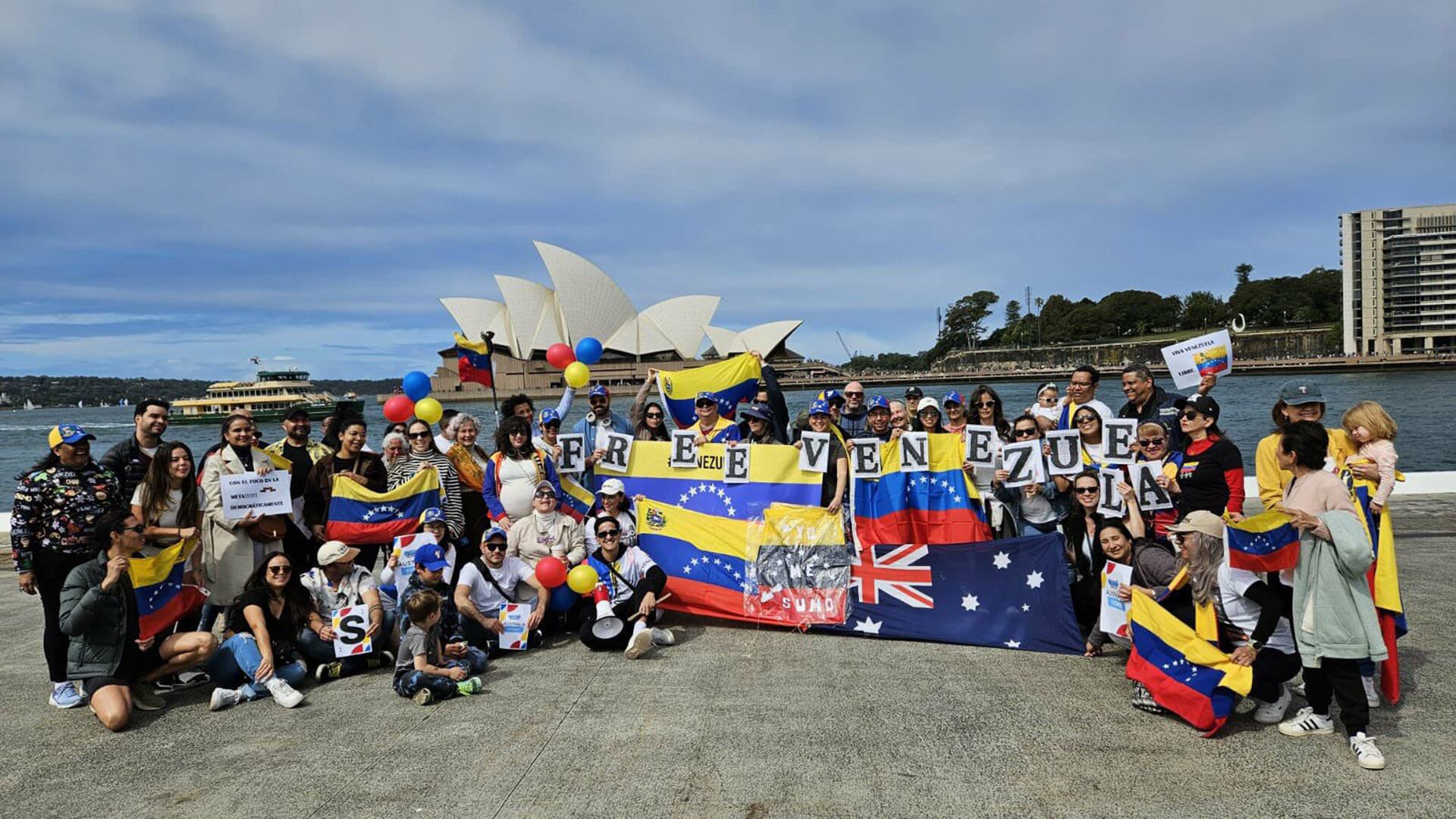 Protestas por Venezuela en Australia