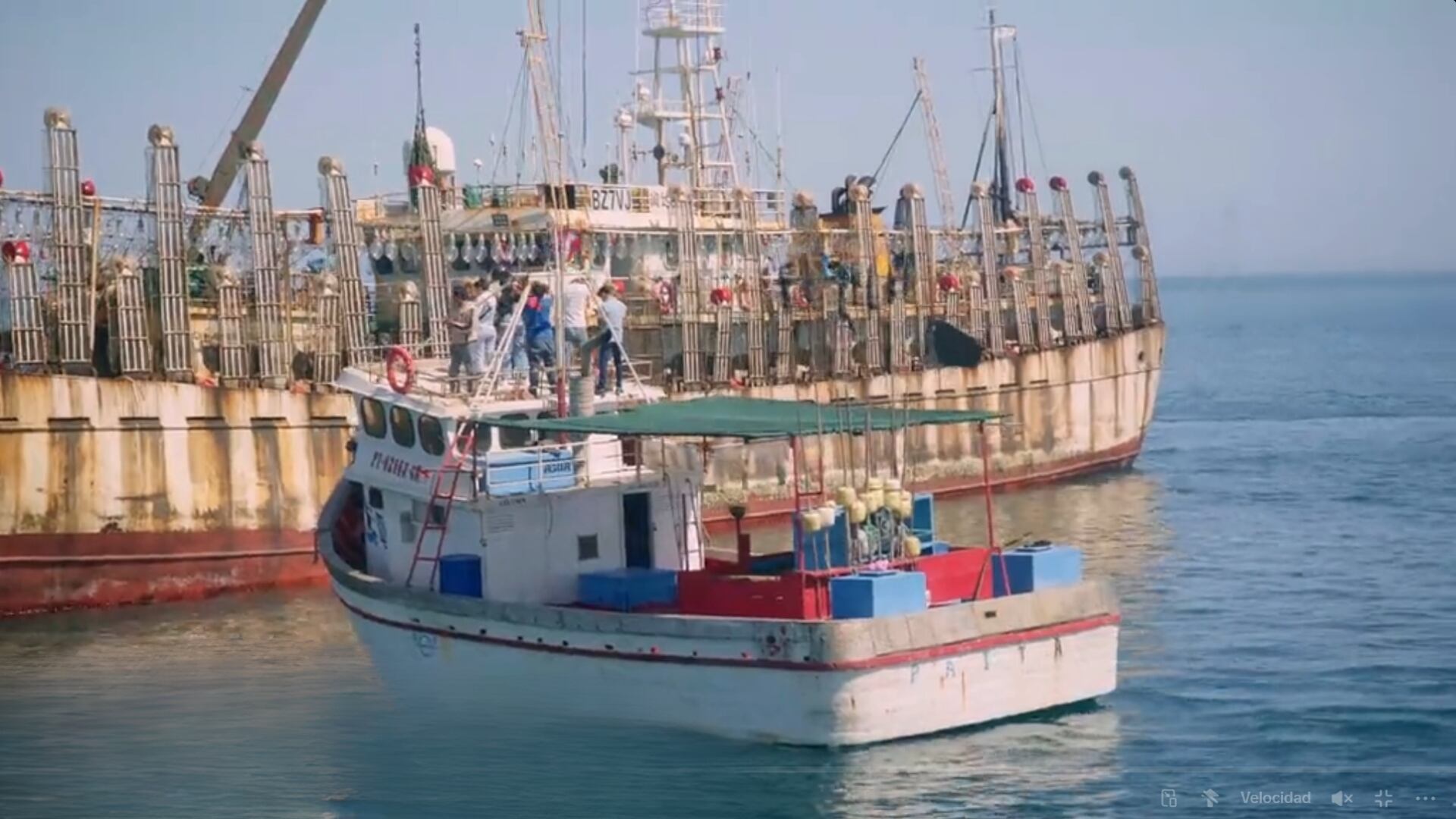 barcos chinos