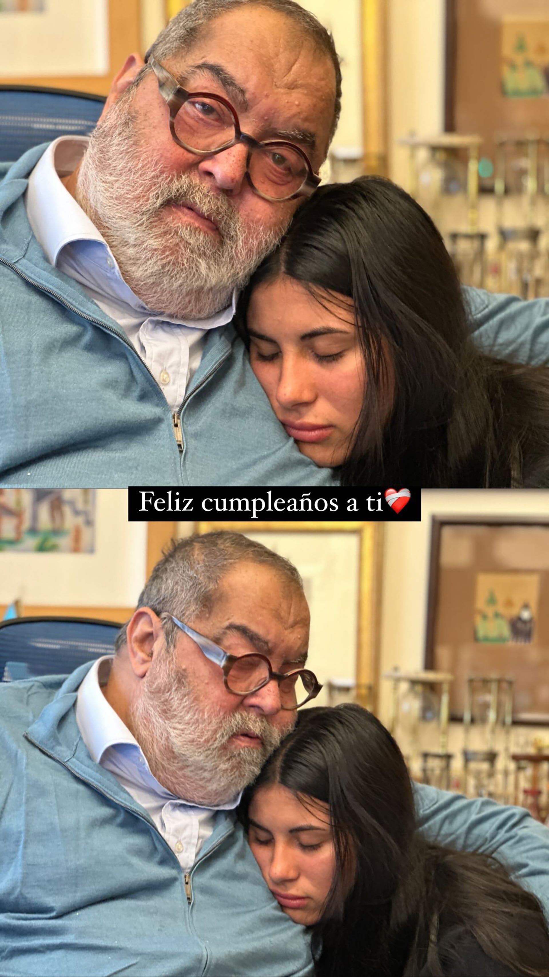 El saludo de Loli Lanata a su papá