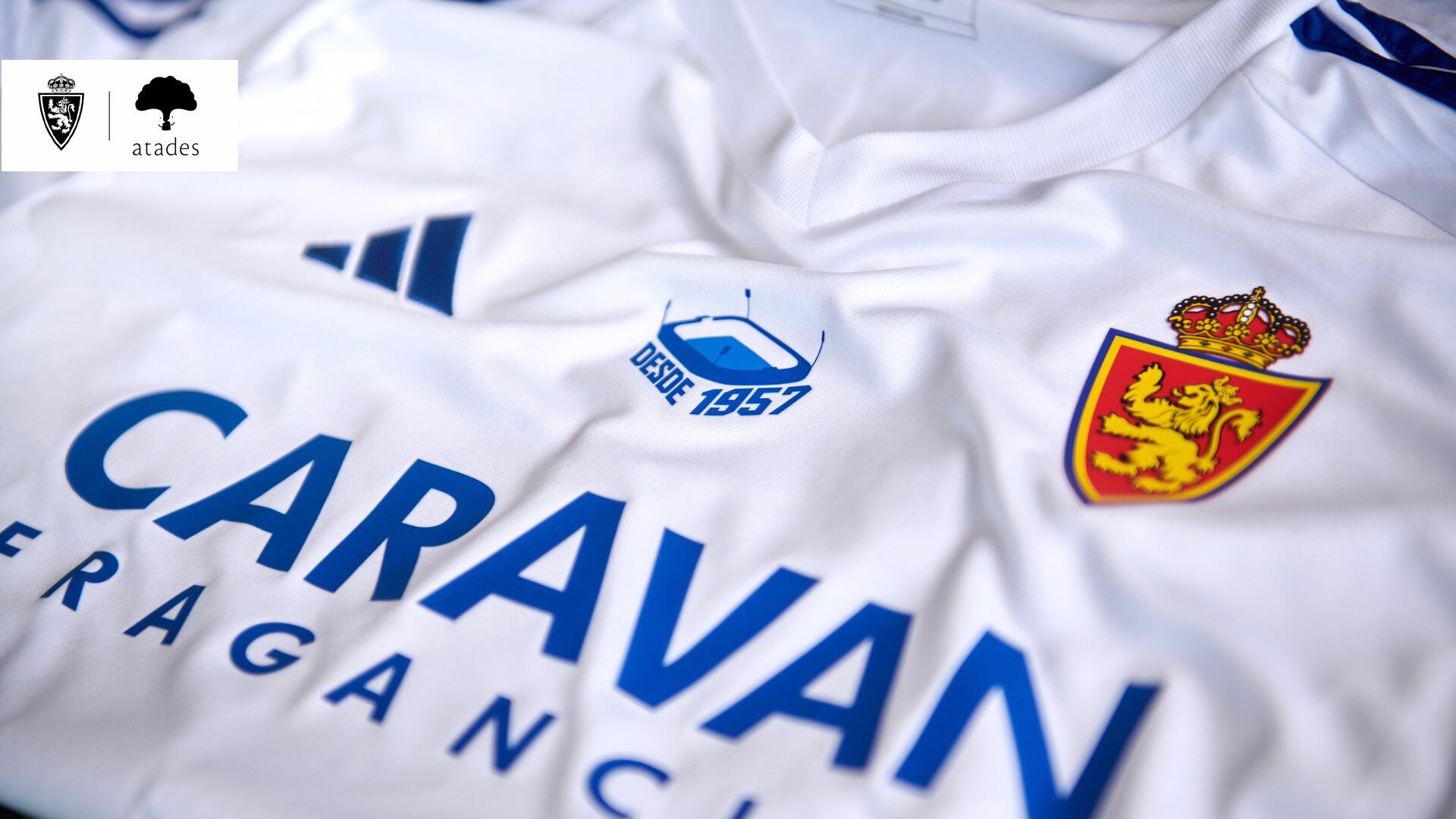 Camiseta del Real Zaragoza. (Atades/Europa Press)