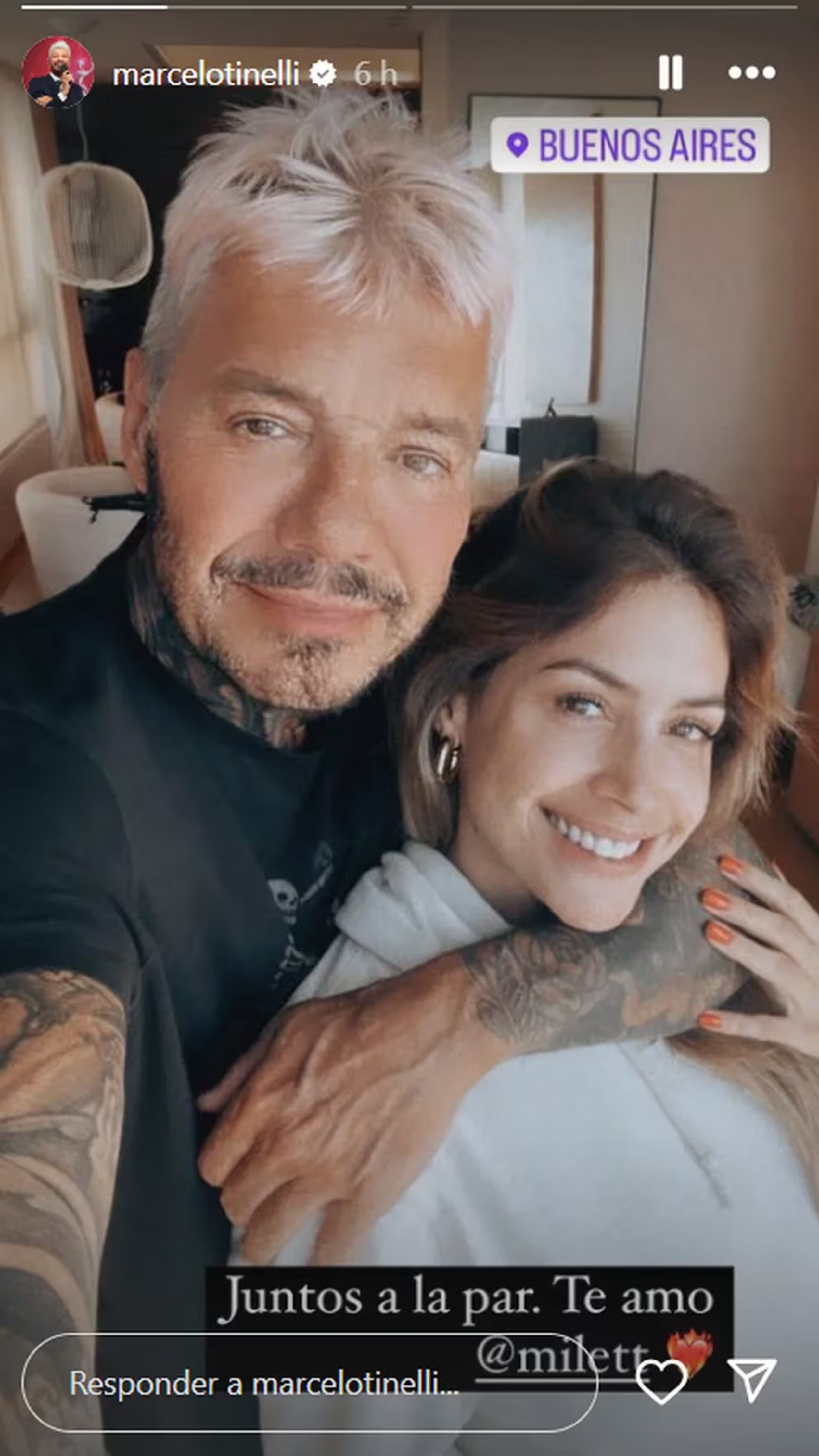 La publicación de Marcelo Tinelli