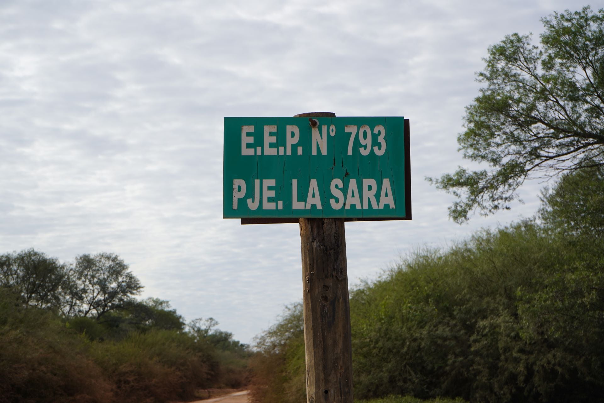 Paraje La Sara, en el impenetrable Chaqueño