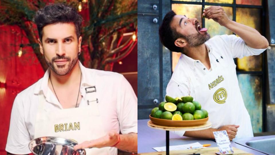 Brian Moreno y Andres Toro se despidieron de Masterchef Celebrity - crédito @brianmorenoz y @andrestoro1/Instagram