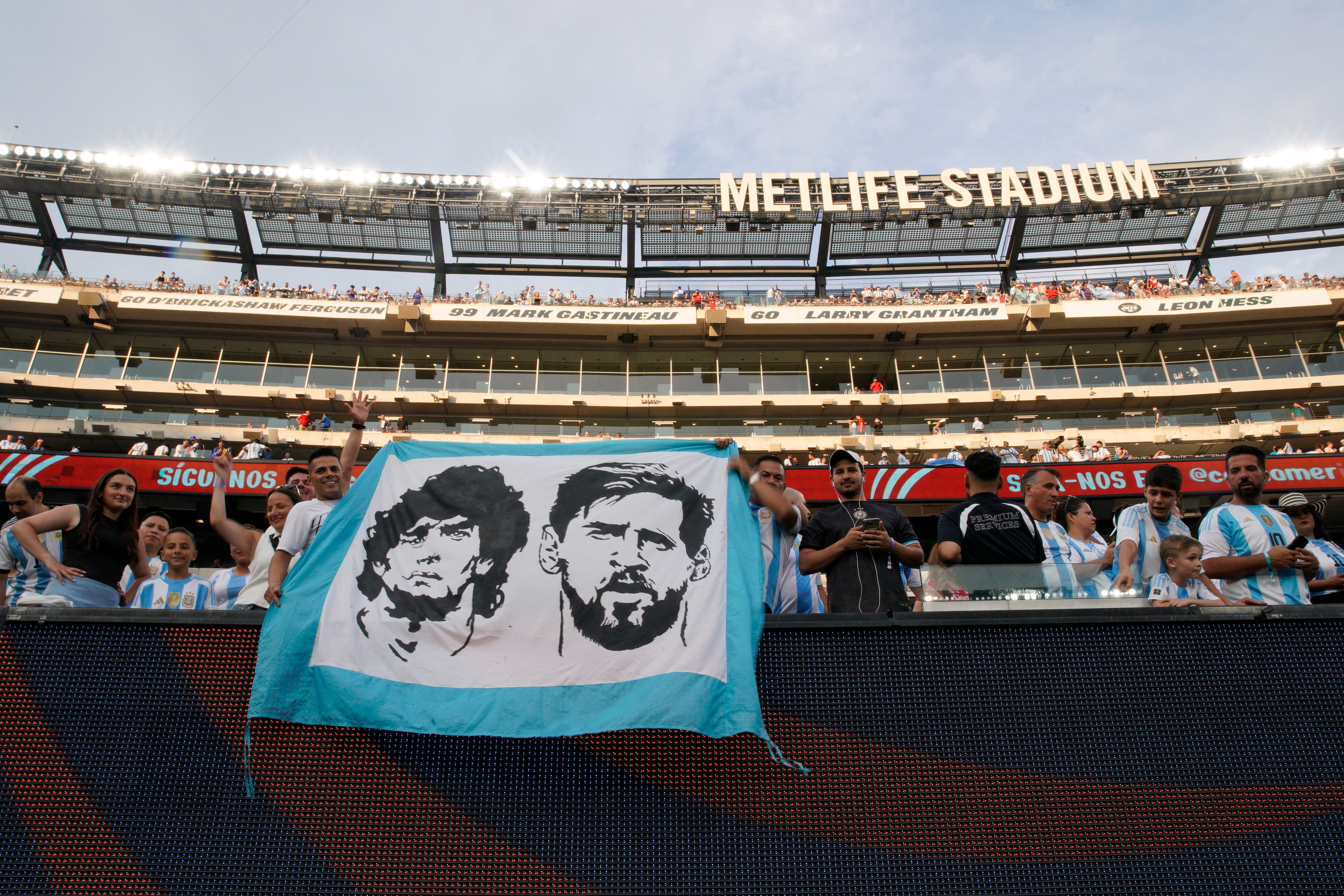 Copa América 2024 - Argentina Canadá - Hinchada