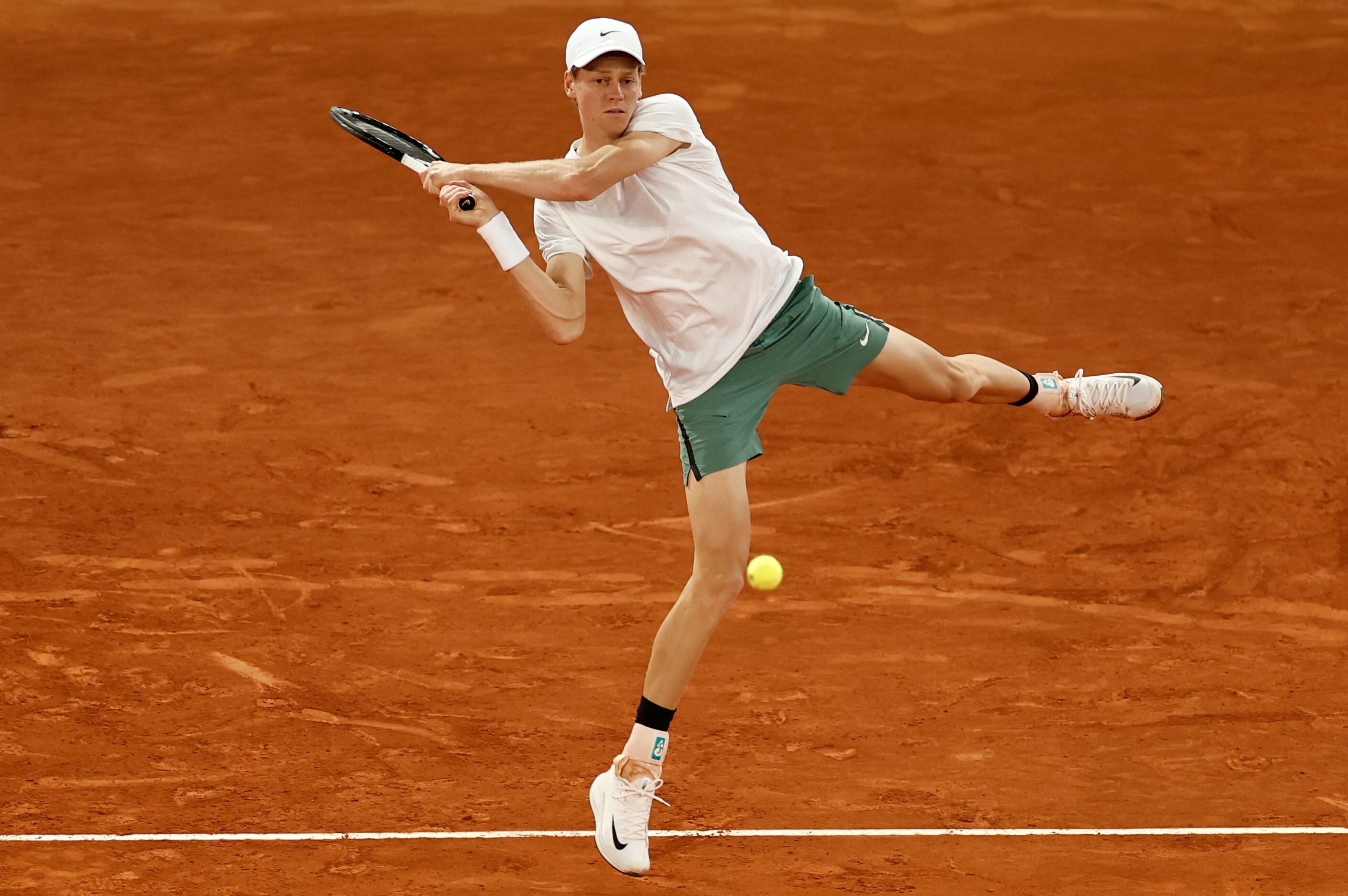 Sinner durante el Masters de Madrid (Foto: EFE)